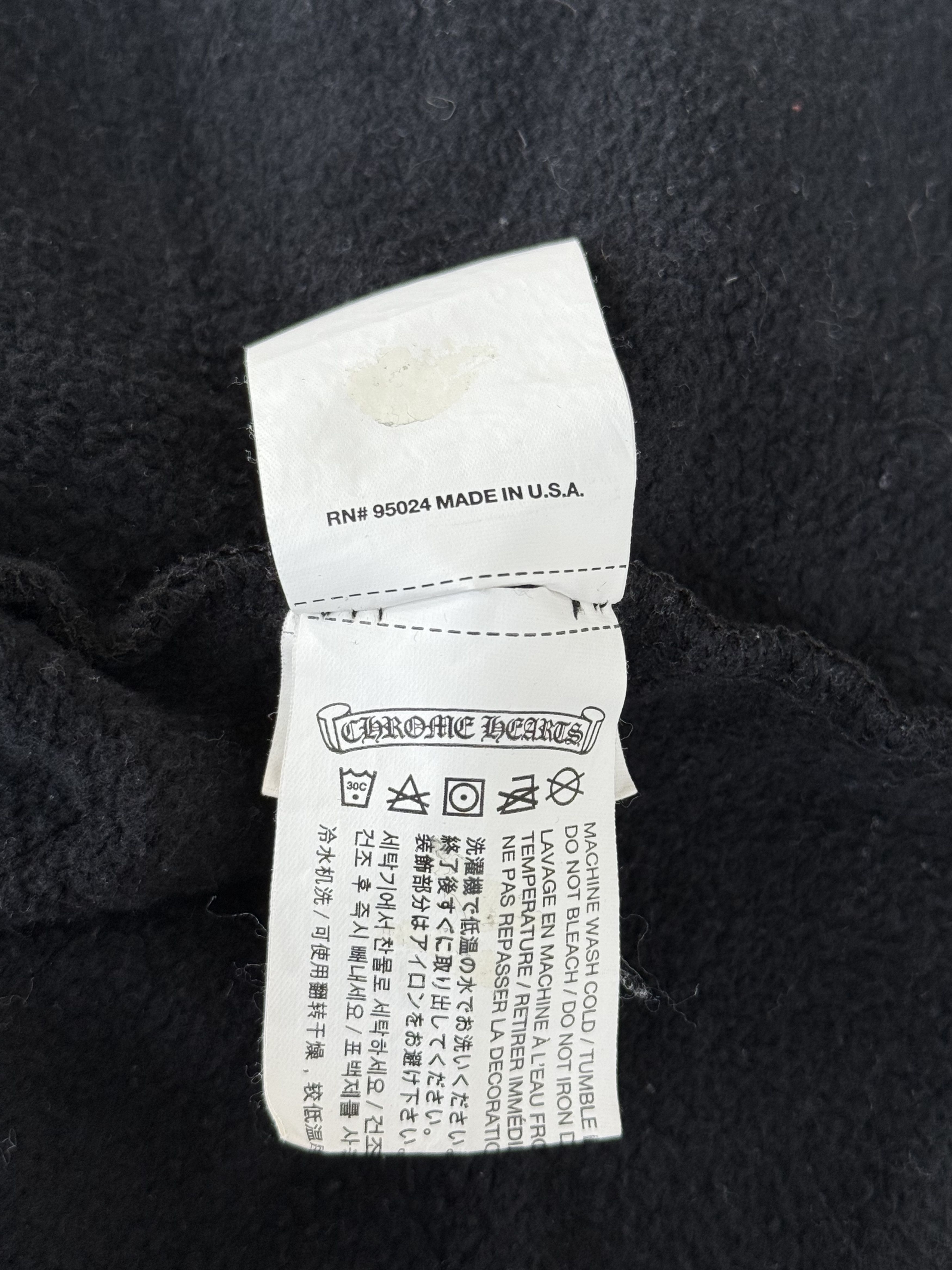 Chrome Hearts Chrome Hearts Black & White Star Logo Zip Up Hoodie Size US S / EU 44-46 / 1 - 4 Thumbnail