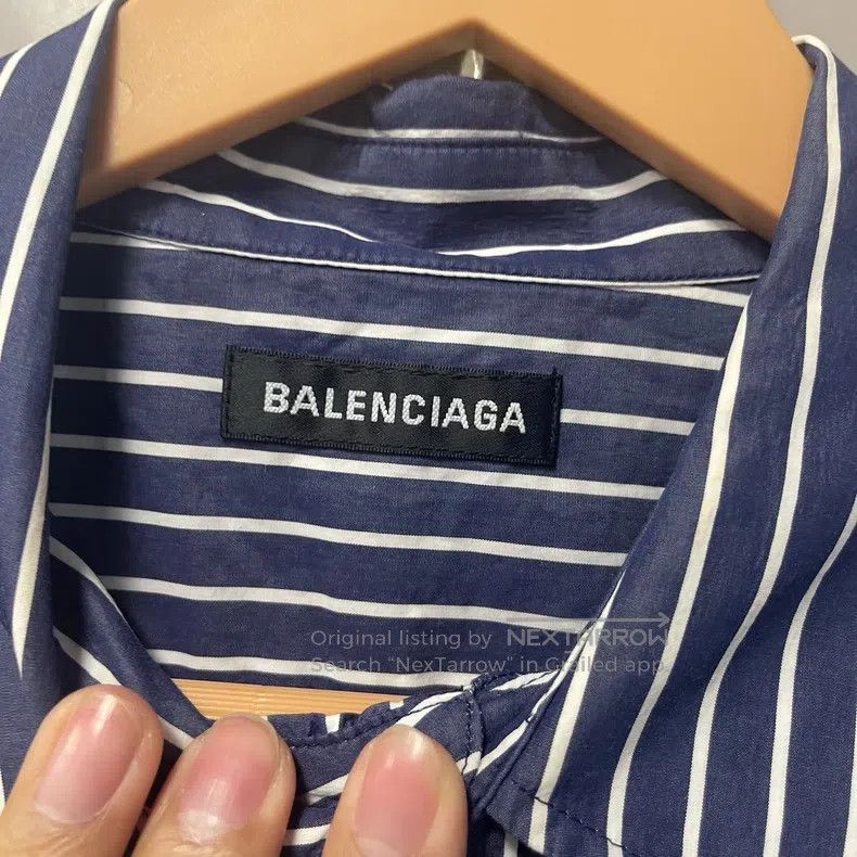 Balenciaga Balenciaga Classic Collar Shirt Size XS / US 0-2 / IT 36-38 - 3 Thumbnail