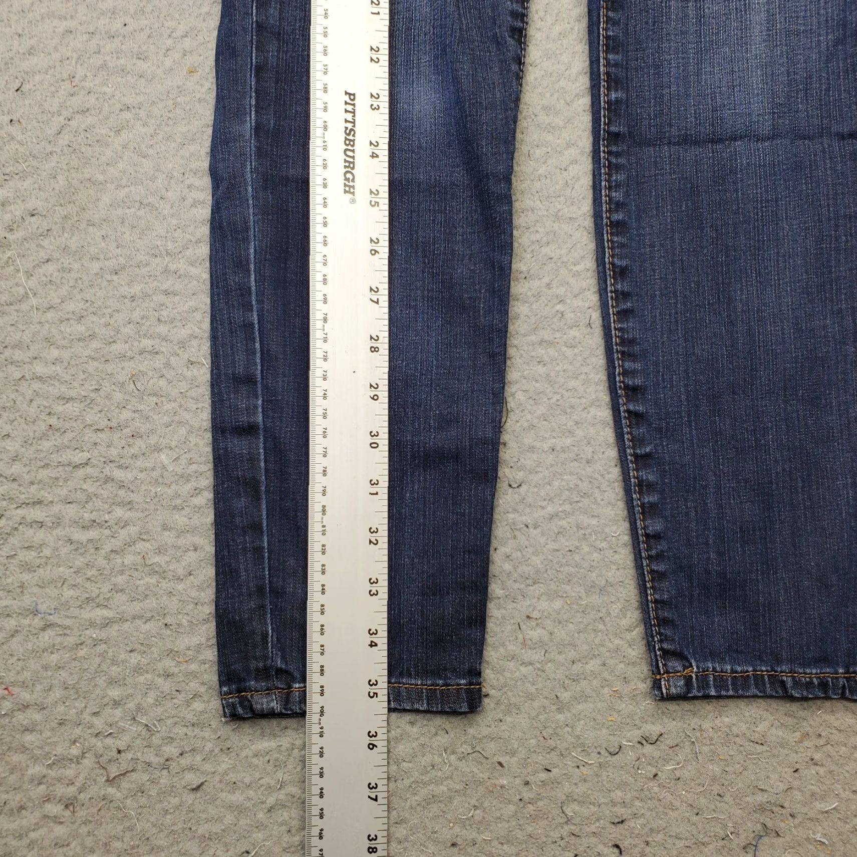 Vintage KUT from the Kloth Jeans Womens 6 Blue Denim Slim Fit Stretch 5-Pocket Design Jeans Size 28" / US 6 / IT 42 - 3 Thumbnail
