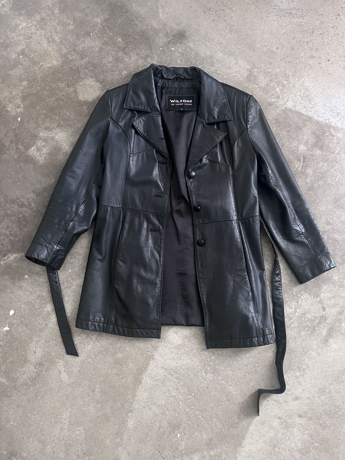 Wilson’s vintage leather jacket