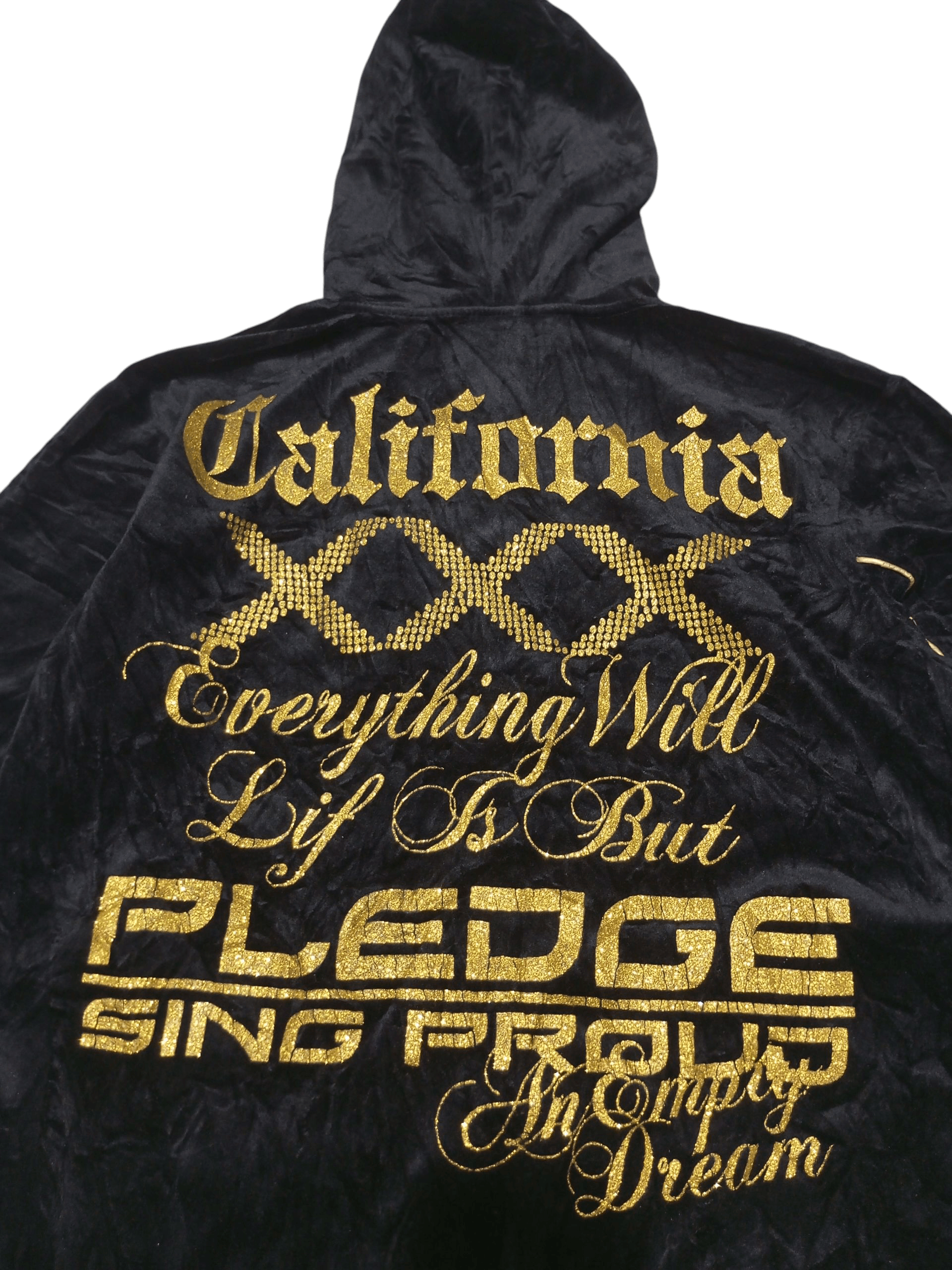20471120 Clash ahead velvet hoodie Size US M / EU 48-50 / 2 - 5 Thumbnail