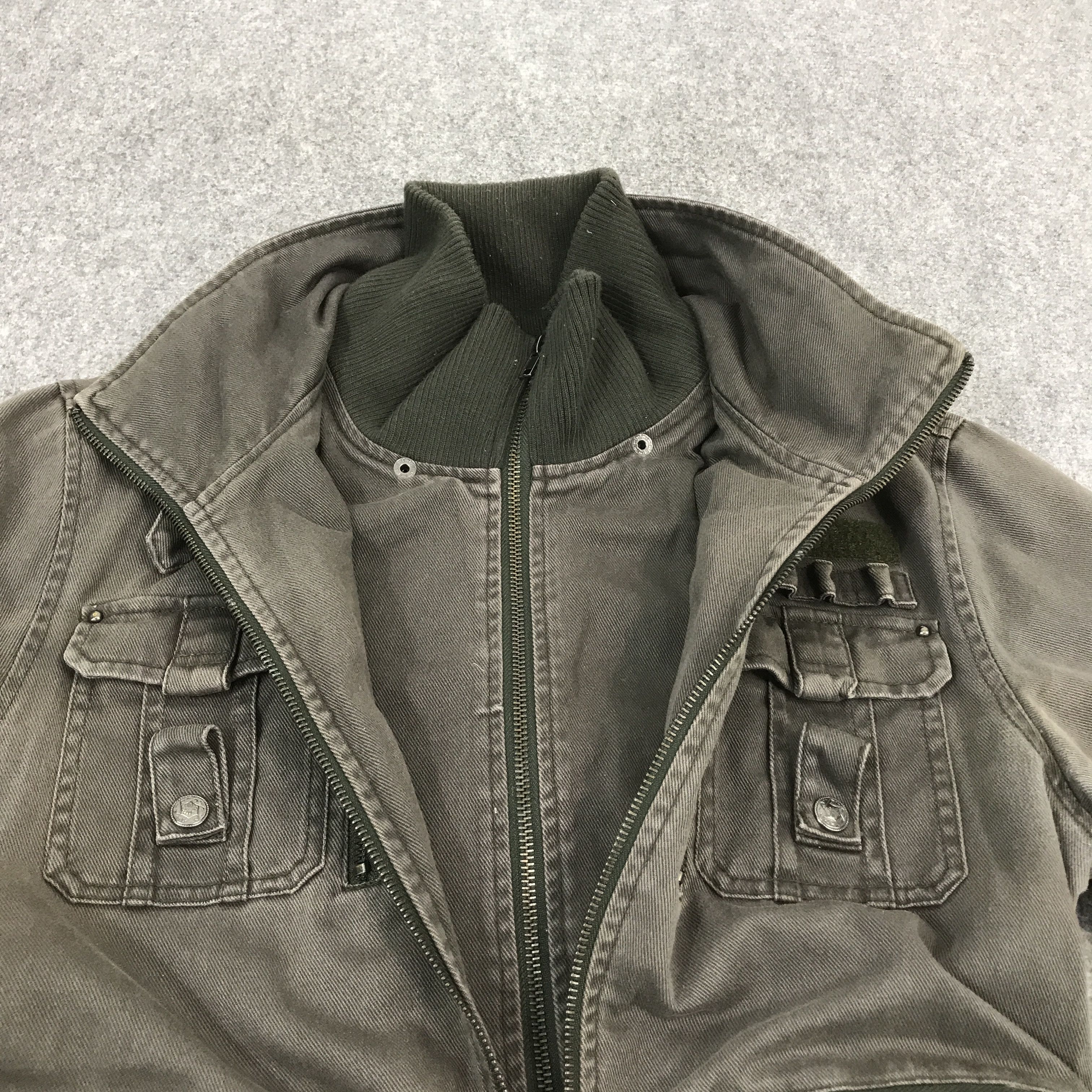 Japanese Brand Japan Design style rs/roushatte double zipper jacket Size US L / EU 52-54 / 3 - 5 Thumbnail