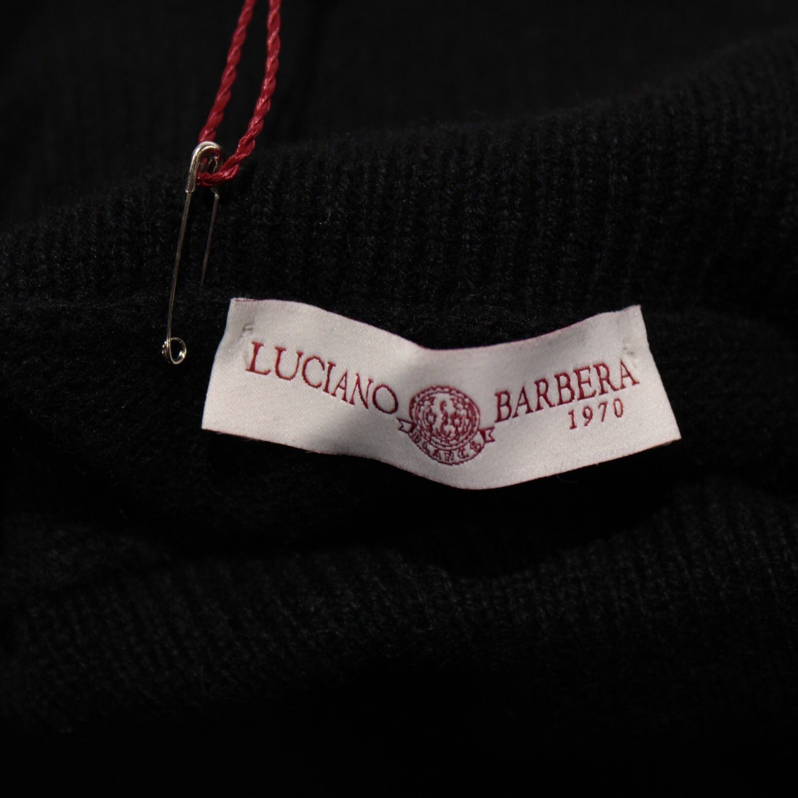 Luciano Barbera Luciano Barbera Sweater Size US XL in Black Size US XL / EU 56 / 4 - 7 Thumbnail