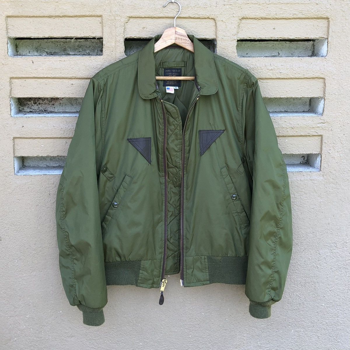 I. Spiewak And Sons VTG US ARMY AIR FORCE TYPE B-15F Spiewak&Sons Bomber Jacket Size US M / EU 48-50 / 2 - 6 Thumbnail