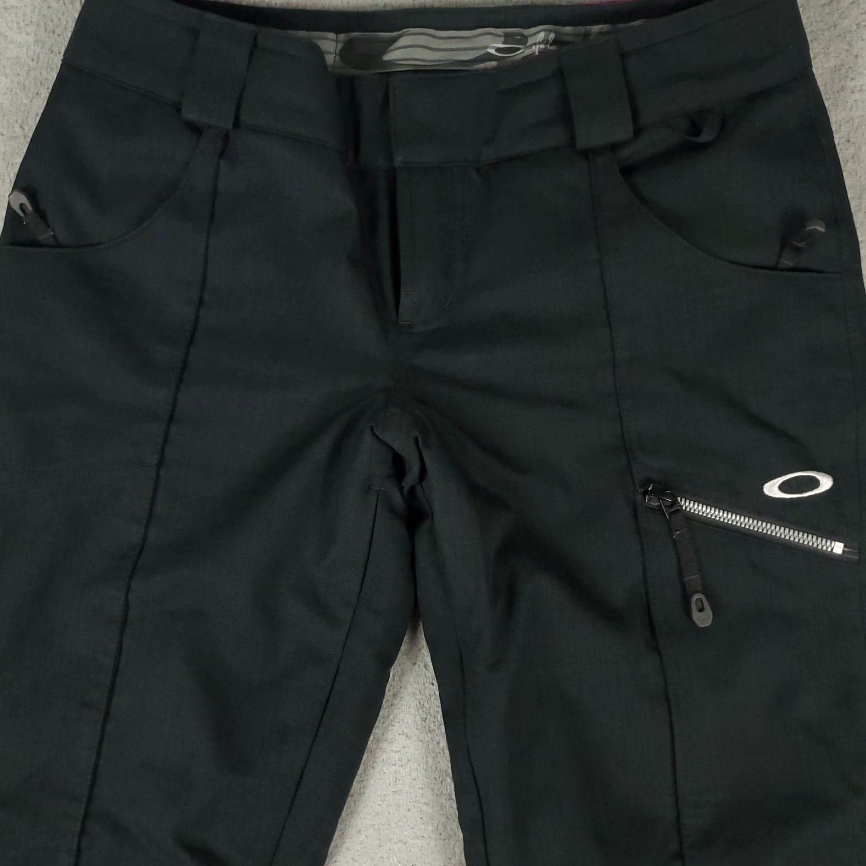 Oakley Oakley Pants Womens XS Black Loose Fit Insulated Zip Pockets Snow Ski Winter Sports Size 26" / US 2 / IT 38 - 2 Thumbnail