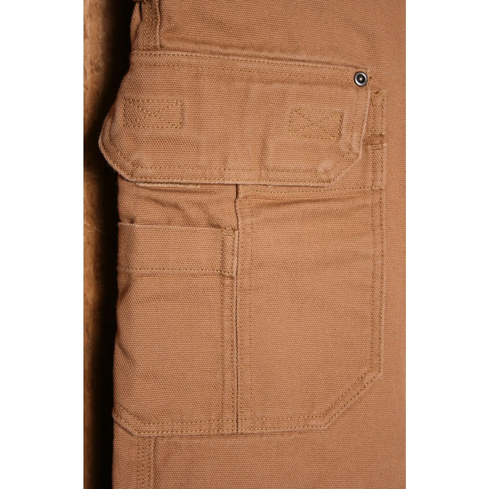 Vintage DULUTH Tan Firehose Canvas Relaxed Fit Cargo Pants Sz. 30x34 (Measure W29 L33) Mens Pants Cargo Tan 30 34 Relaxed Firehose Canvas Duluth Shoes? Size US 30 / EU 46 - 3 Thumbnail