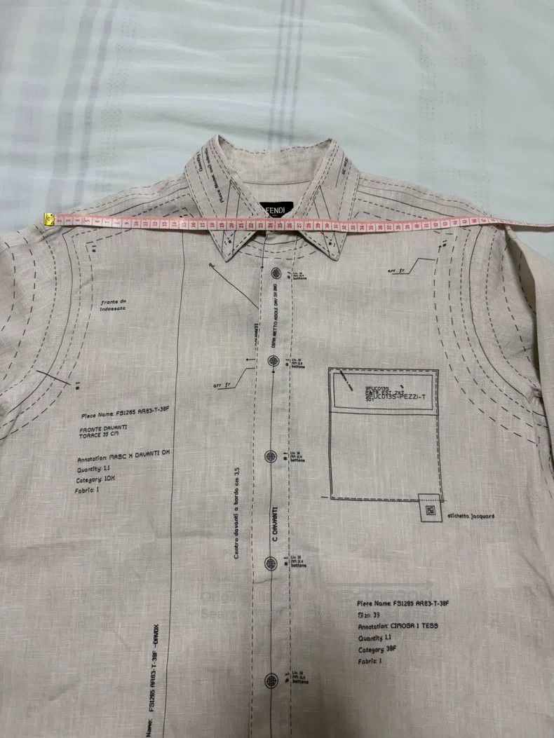 Fendi Fendi size 39 Long-sleeve shirt jacket Size US M / EU 48-50 / 2 - 3 Thumbnail