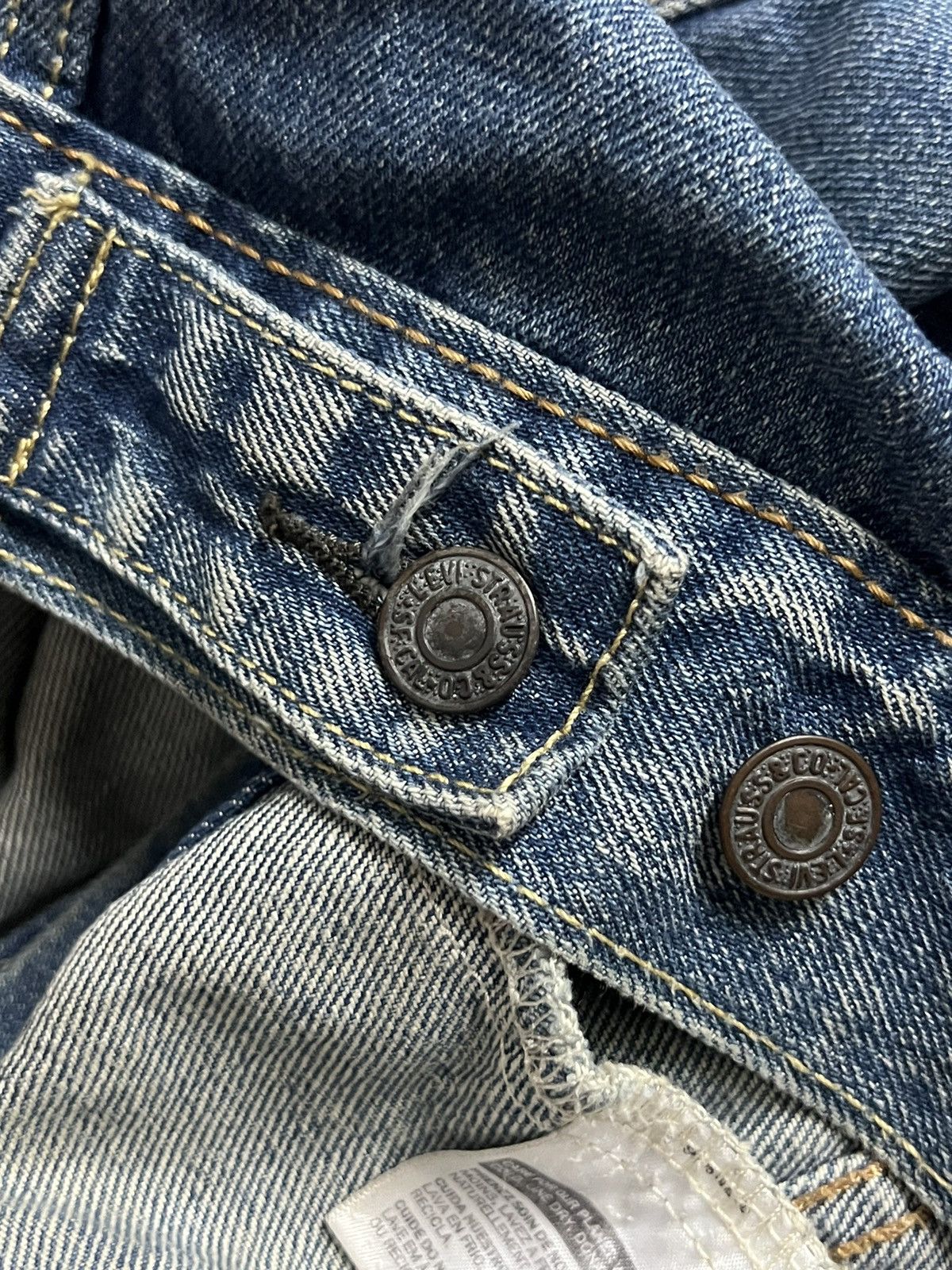 Levi's × Levi's Vintage Clothing × Punk and Yo Levi's vintage trucker denim with spikes punk rock Size US XL / EU 56 / 4 - 12 Thumbnail