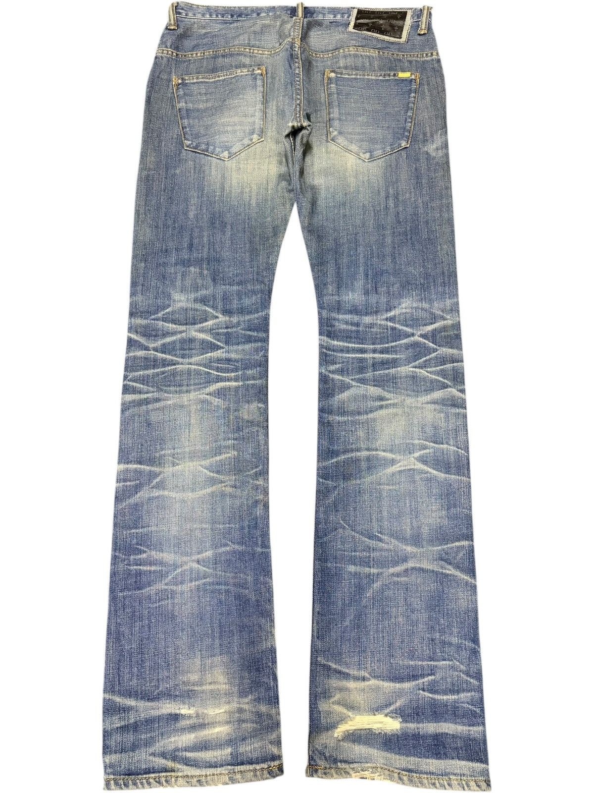 Diesel Vintage Japanese Brand Mud Wash Distressed Jeans Size US 32 / EU 48 - 2 Thumbnail