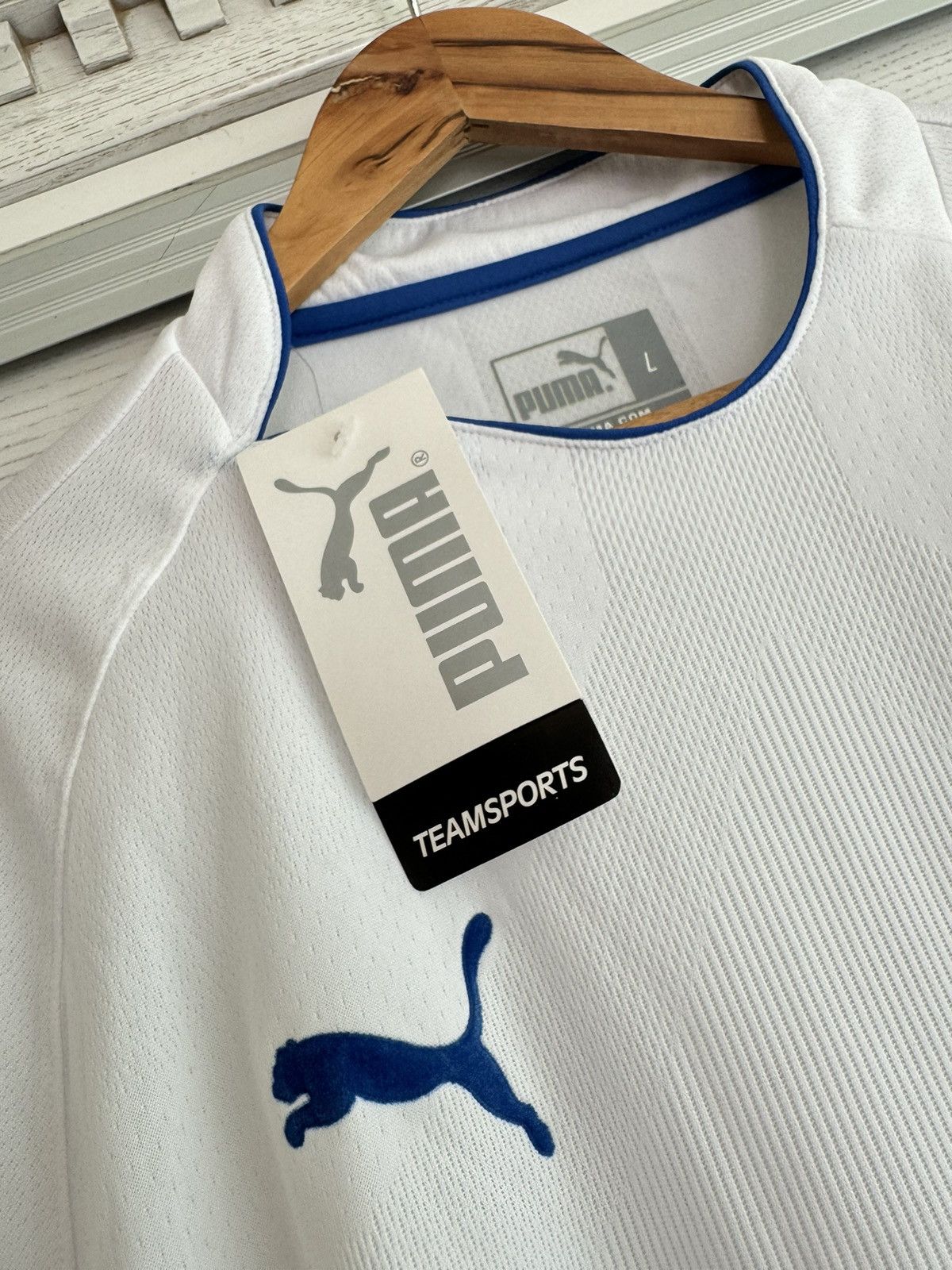 Puma × Vintage Vintage Italy 2003-2004 Away Soccer Jersey Football Shirt Size US L / EU 52-54 / 3 - 10 Thumbnail