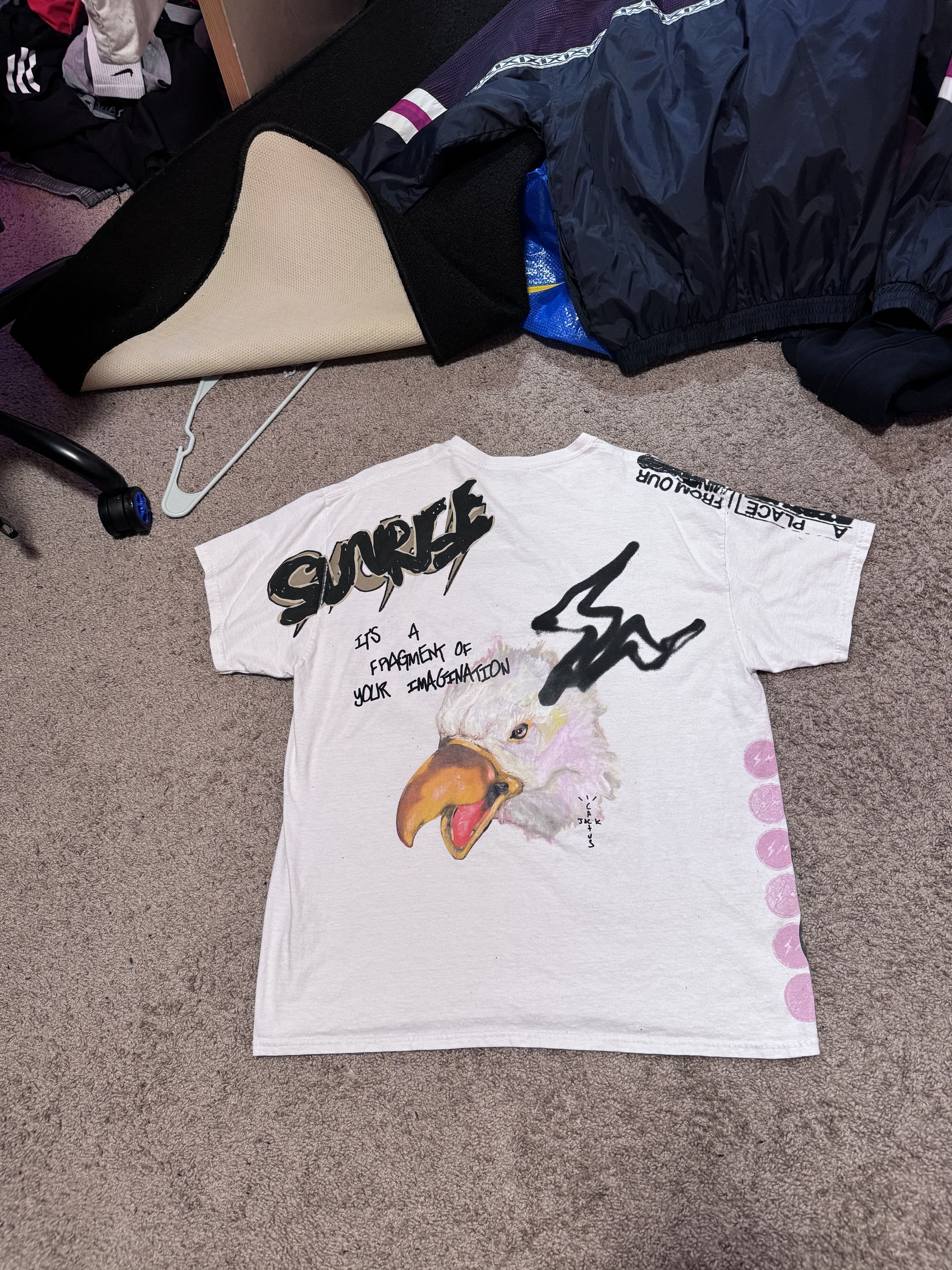Fragment Design × Travis Scott Travis Scott Cactus Jack For Fragment Sunrise Tee Size US L / EU 52-54 / 3 - 5 Thumbnail