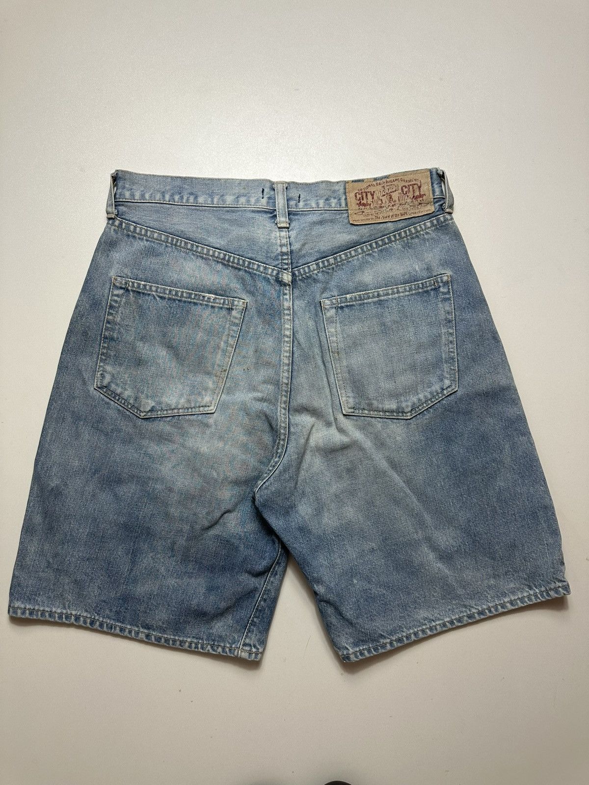 Bape Vintage Bape Twin Sta Camo Jorts Size US 32 / EU 48 - 7 Thumbnail