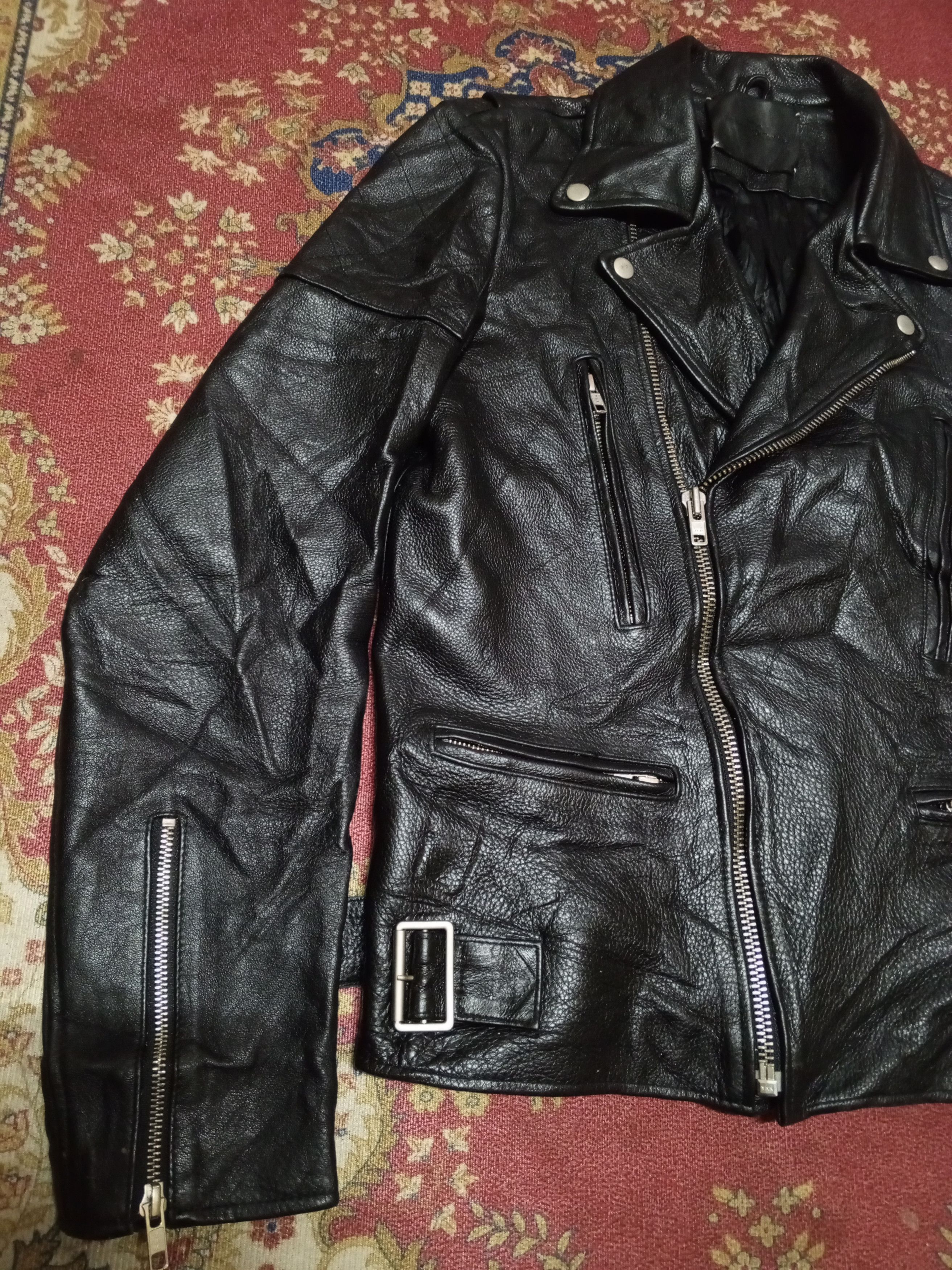 Vivastudio Vivastudio leather jacket men rider Size US M / EU 48-50 / 2 - 3 Thumbnail