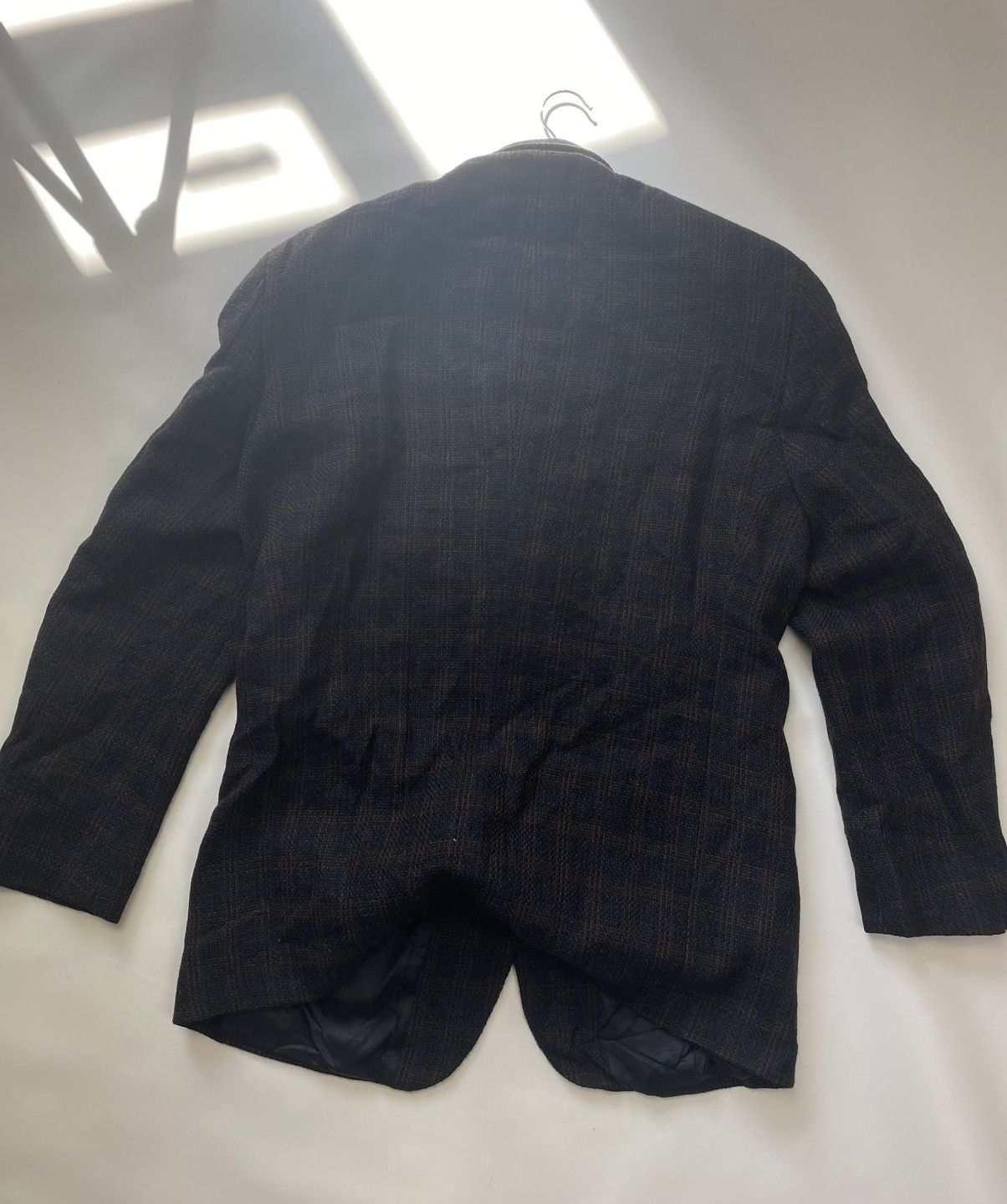 Kenzo Vintage Kenzo Homme Chekred Wool Tweed Blazer Size 54 Size 54L - 6 Thumbnail