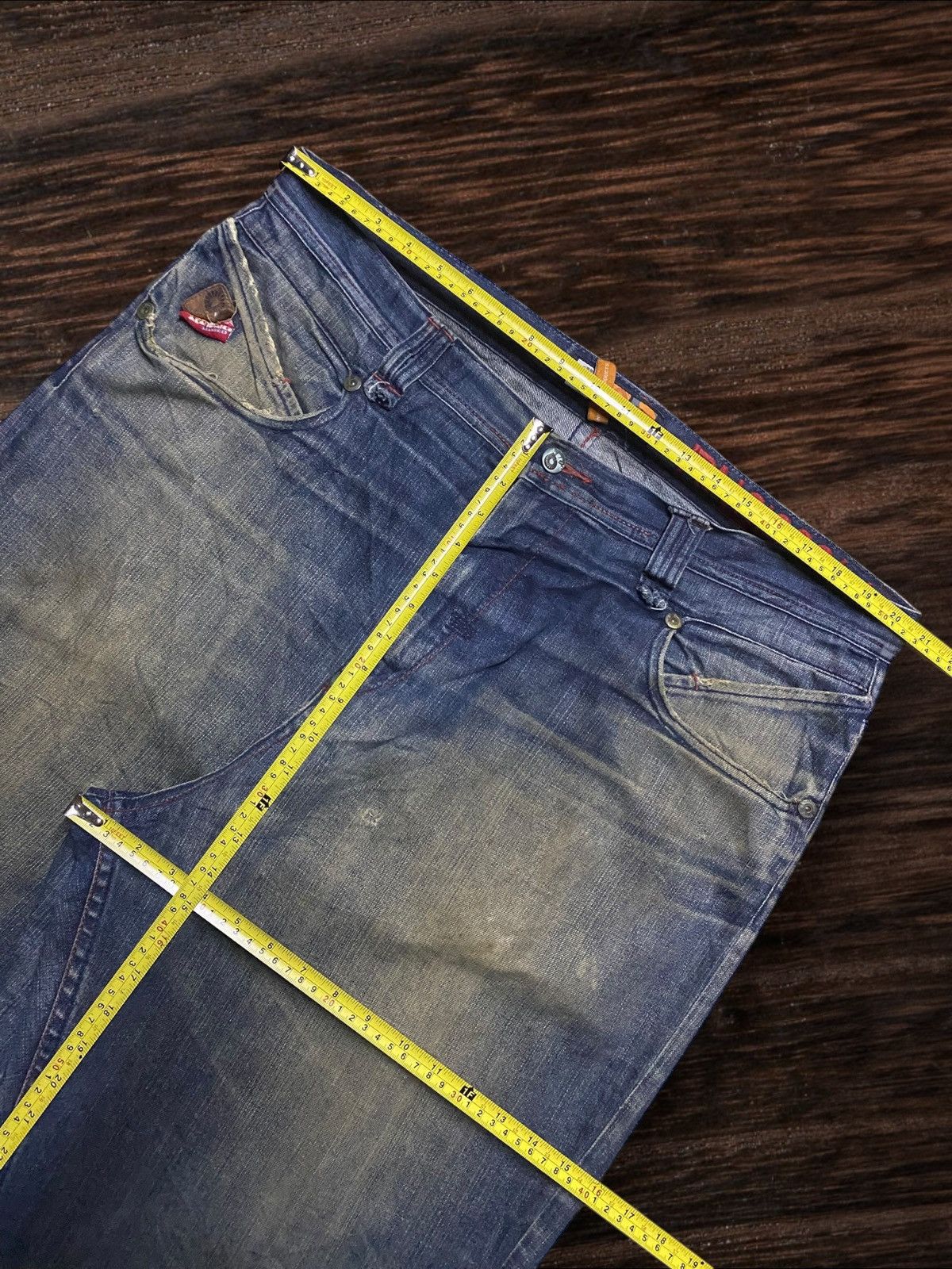 Akademiks Waist 40-41 Akademiks Mud Wash Distressed Embroidery Baggy Size US 40 / EU 56 - 15 Thumbnail