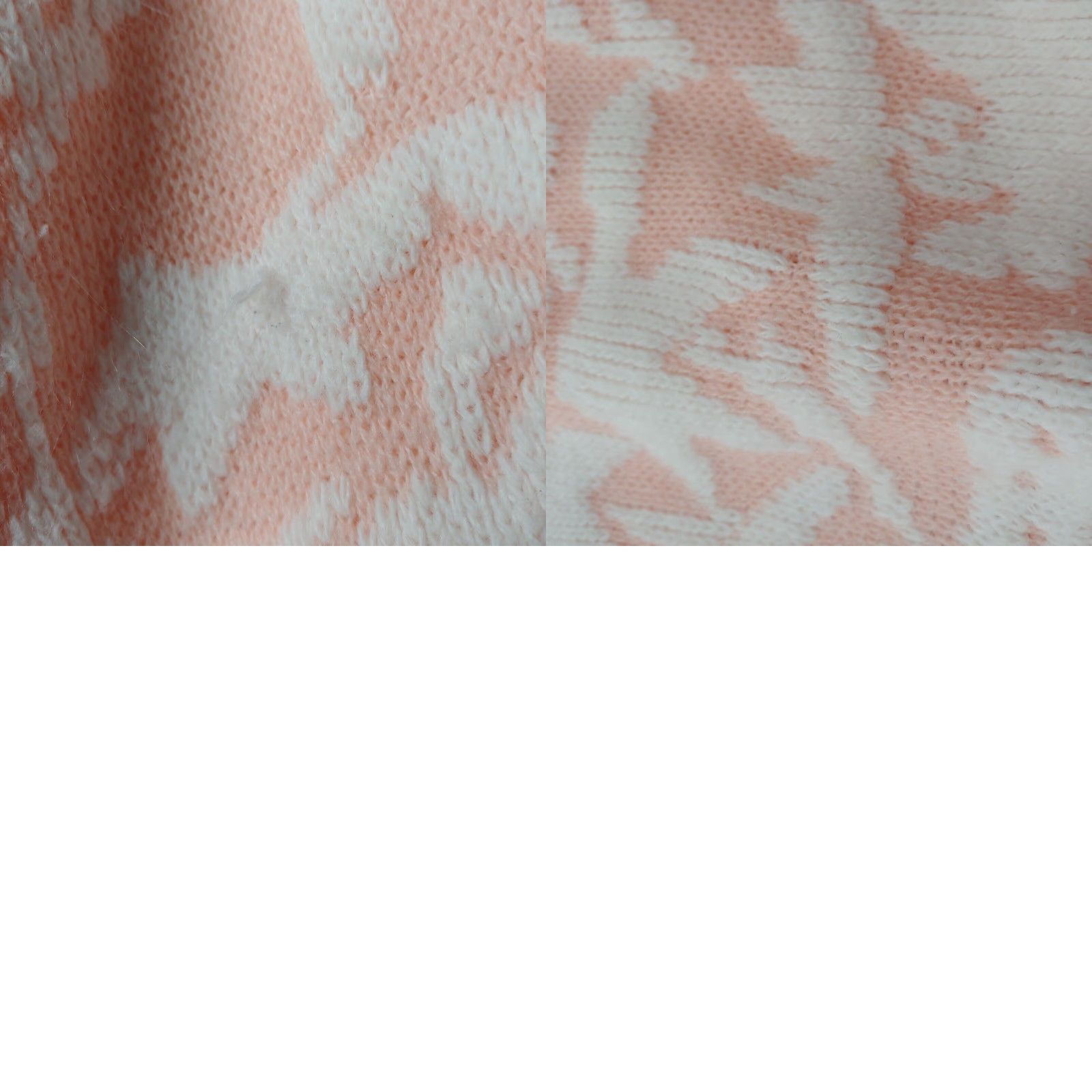 Vintage VINTAGE Arielle Sweater Women M Pink White Floral High Neck Cottagecore Pullover Long Sleeve Knit Size M / US 6-8 / IT 42-44 - 8 Thumbnail