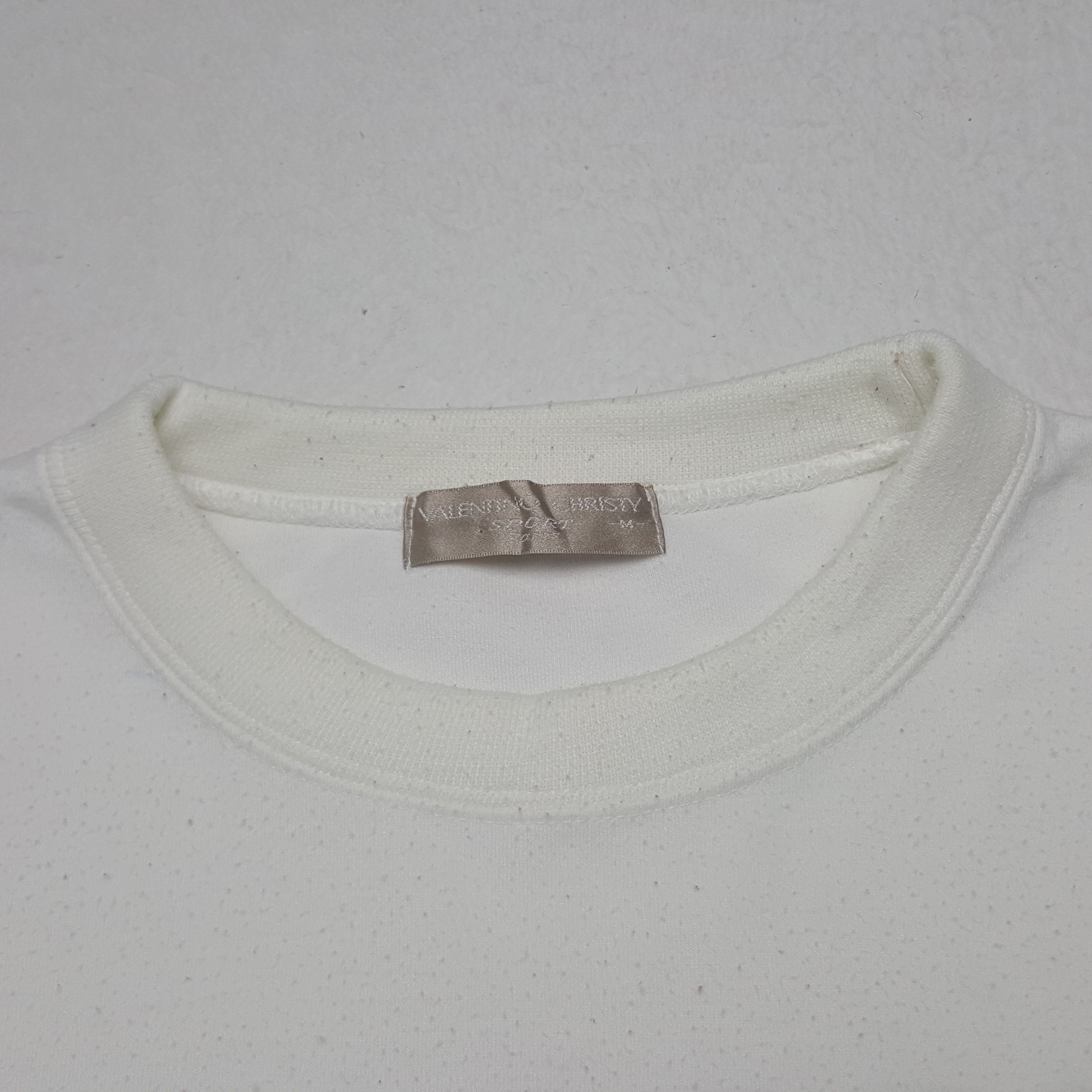 Valentino × Vintage Vintage Valentno Christy Italian Brand Sweatshirt Size US M / EU 48-50 / 2 - 4 Thumbnail