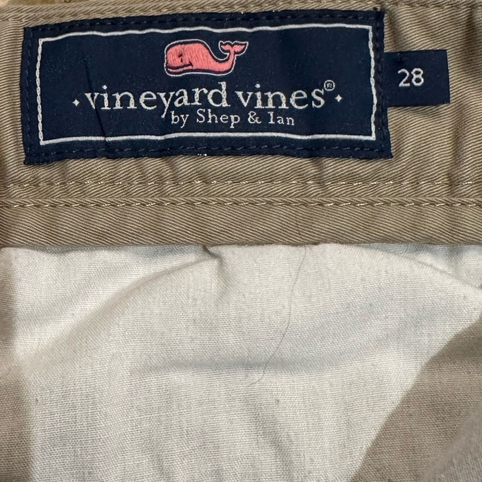 Vineyard Vines Vineyard Vines Mens Size 28 Breaker Khaki Shirts Size US 28 / EU 44 - 3 Thumbnail