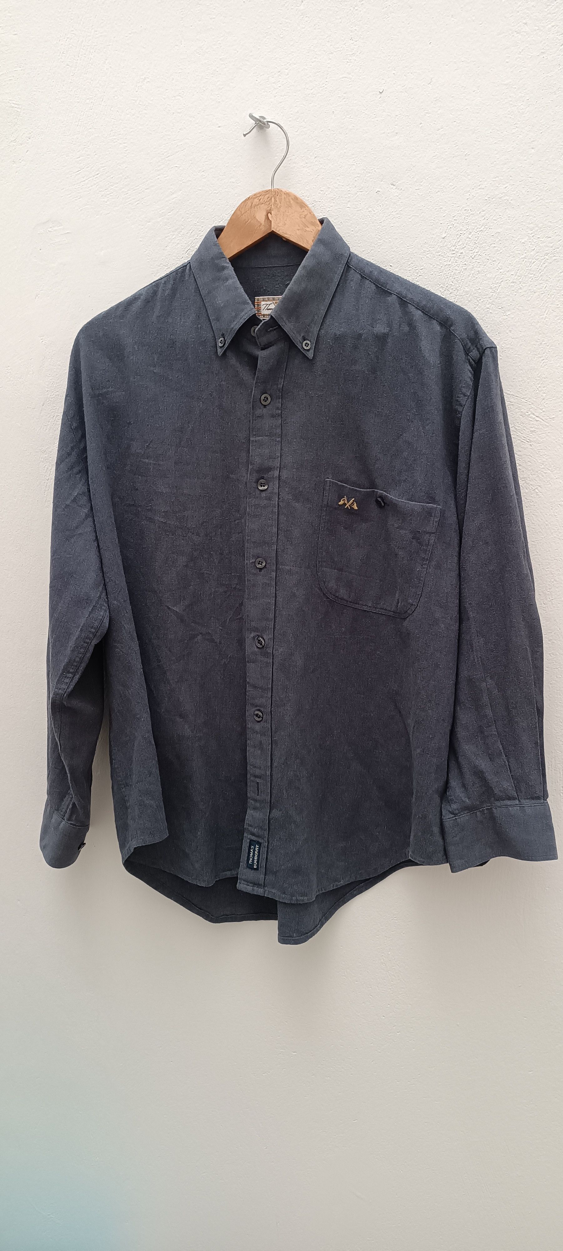 Burberry Ultra Rare Thomas Burberry Archive Casual Shirt 2002 Vintage Size US L / EU 52-54 / 3 - 1 Thumbnail