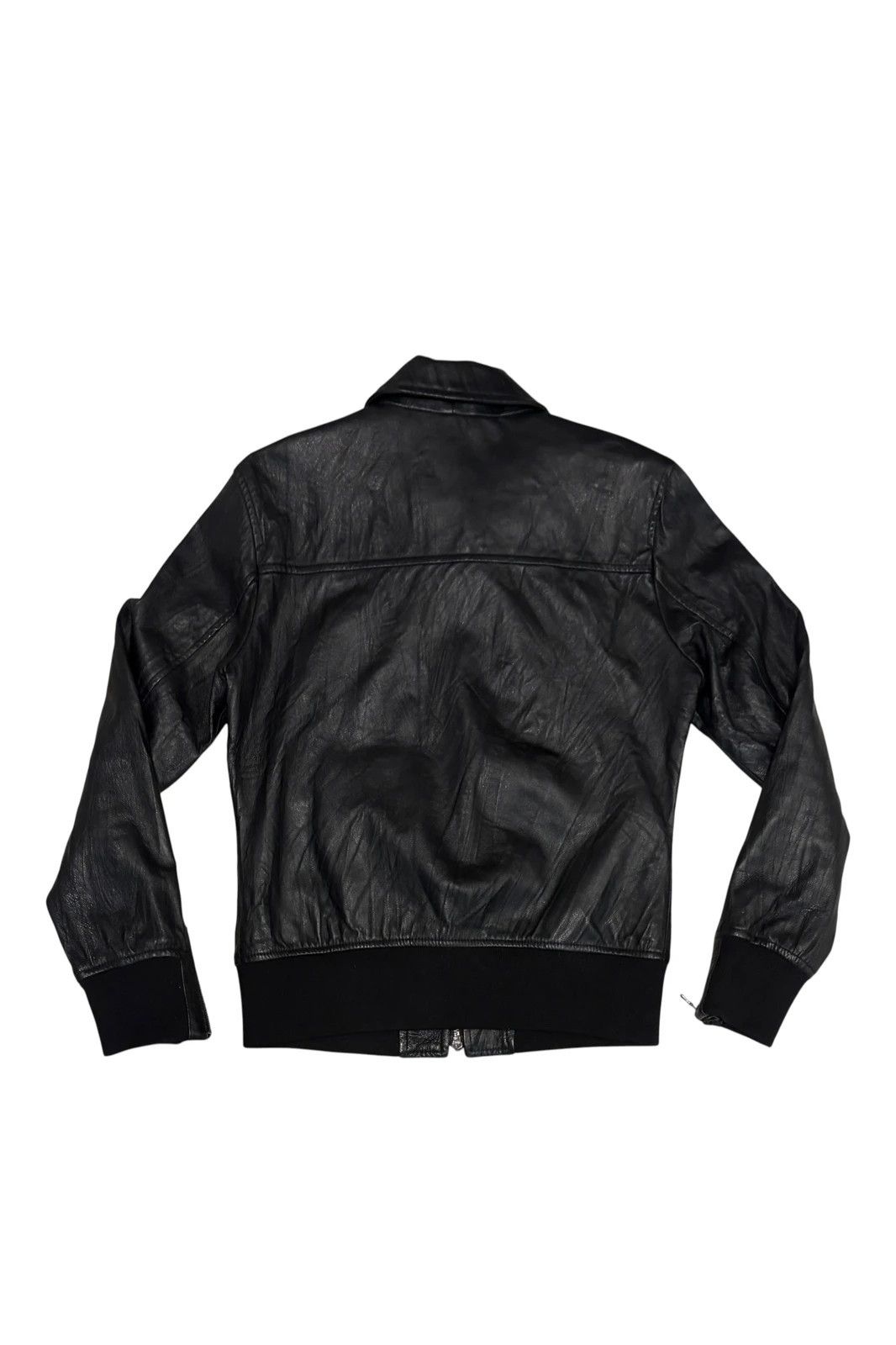 Vanquish Vanquish multipocket leather jacket with fleece ends Size US S / EU 44-46 / 1 - 7 Thumbnail