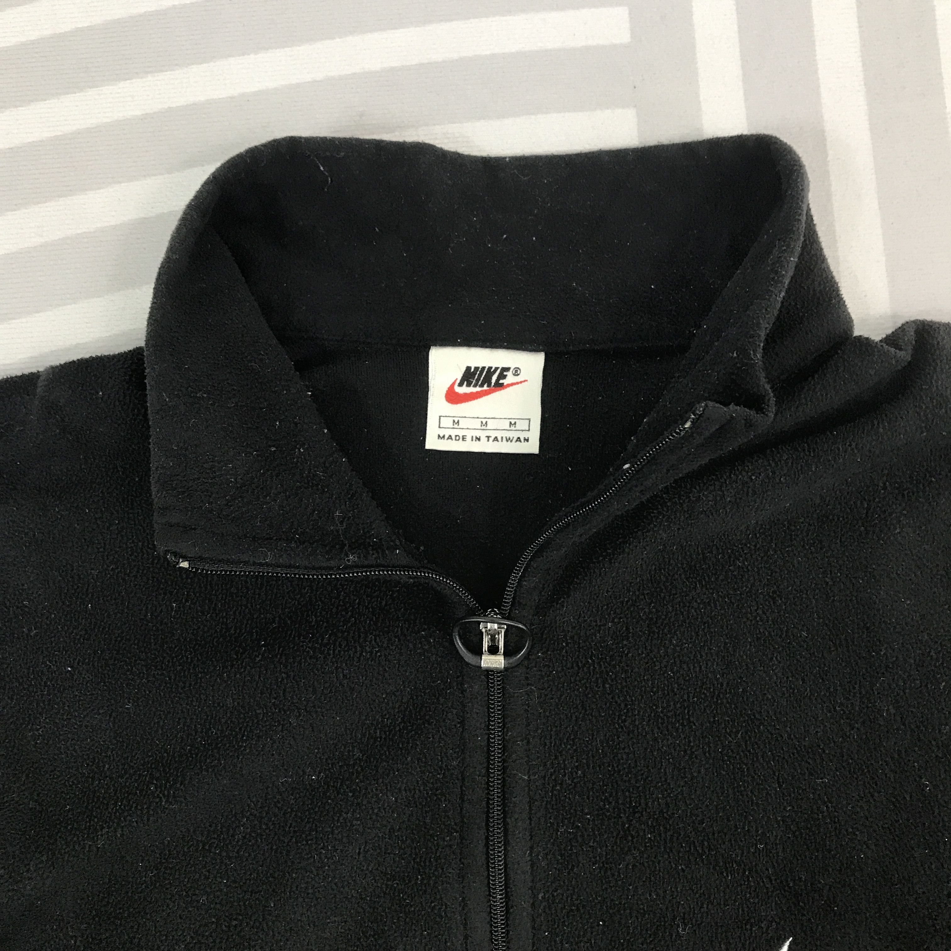 Nike × Vintage Vintage Nike fleece half zipper Jacket Size US M / EU 48-50 / 2 - 8 Thumbnail