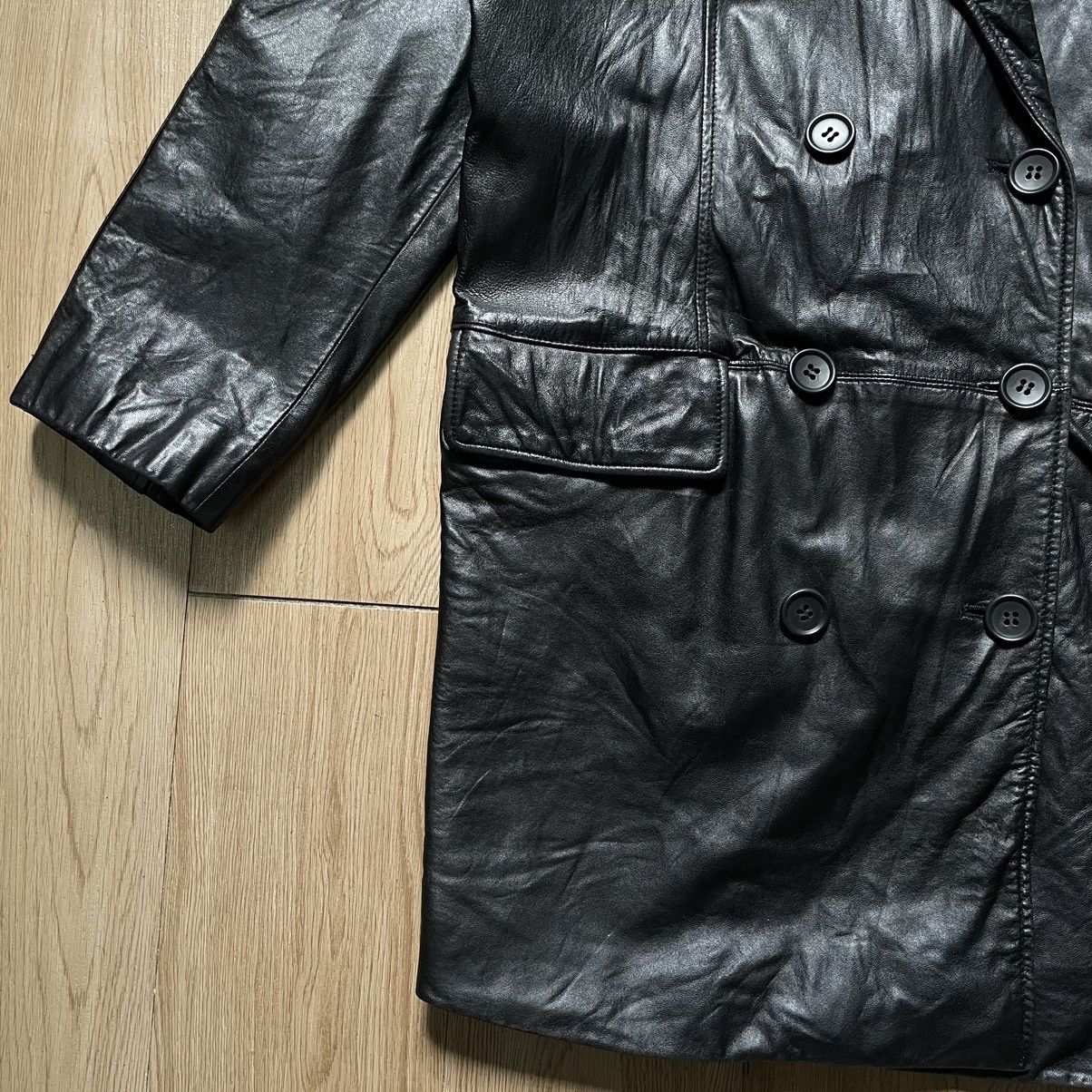 14th Addiction Tainer ruttsu sheep leather double breasted blazer jacket Size M / US 6-8 / IT 42-44 - 5 Thumbnail
