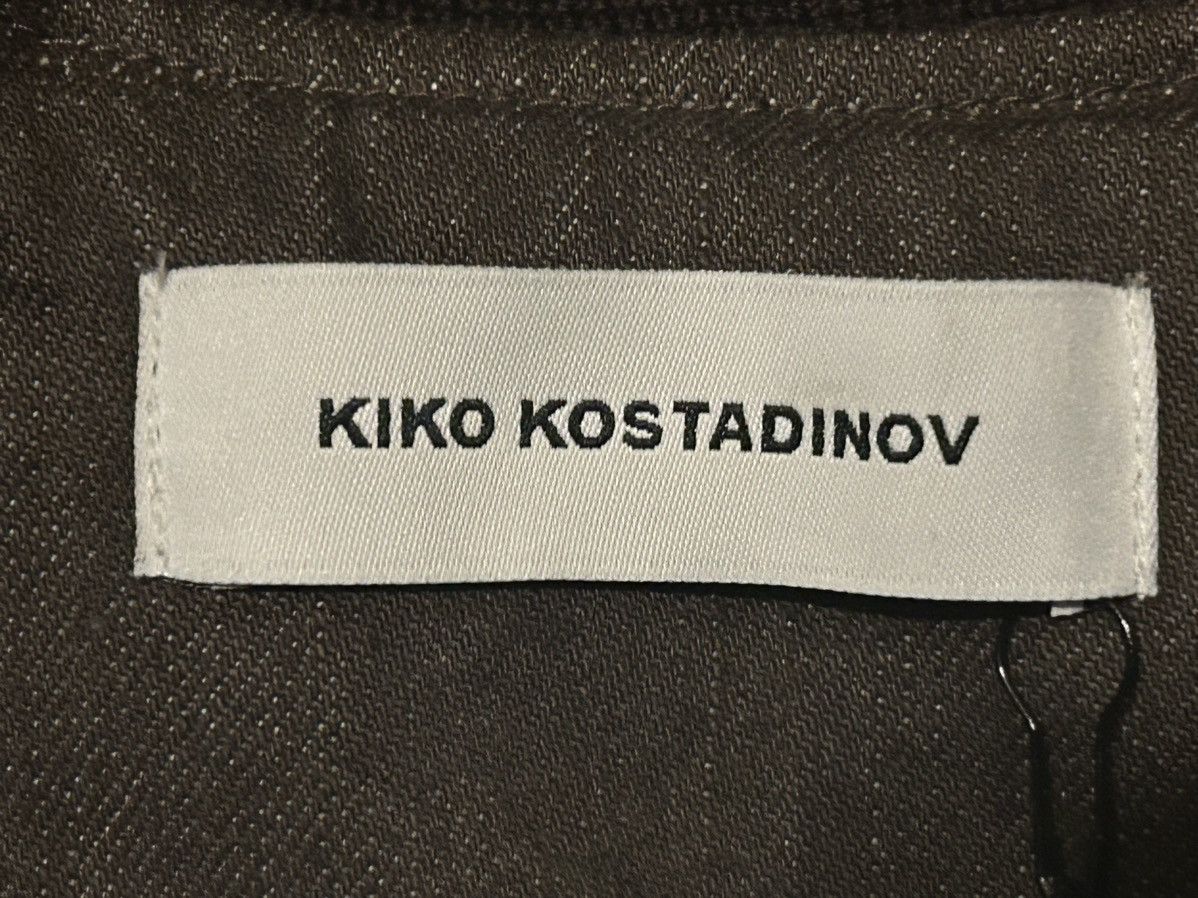 Kiko Kostadinov *LAST DROP* Kiko Kostadinov Konkord Denim Bomber Jacket Dune Size US M / EU 48-50 / 2 - 3 Thumbnail