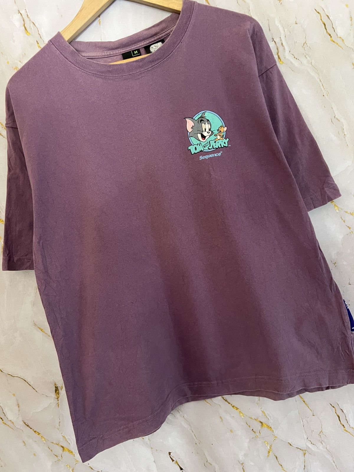 Cartoon Network Tom & Jerry Big Graphic Shirt – Rare SQNC Cartoon Streetwear Size US M / EU 48-50 / 2 - 3 Thumbnail