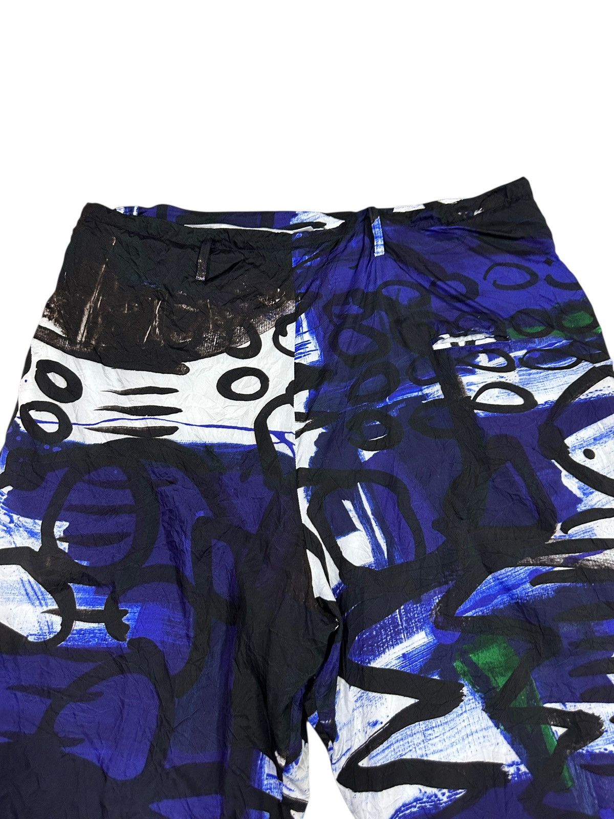 Yohji Yamamoto 🔥Y’s yohji yamamoto overprint short pants japan Size US 41 - 2 Thumbnail