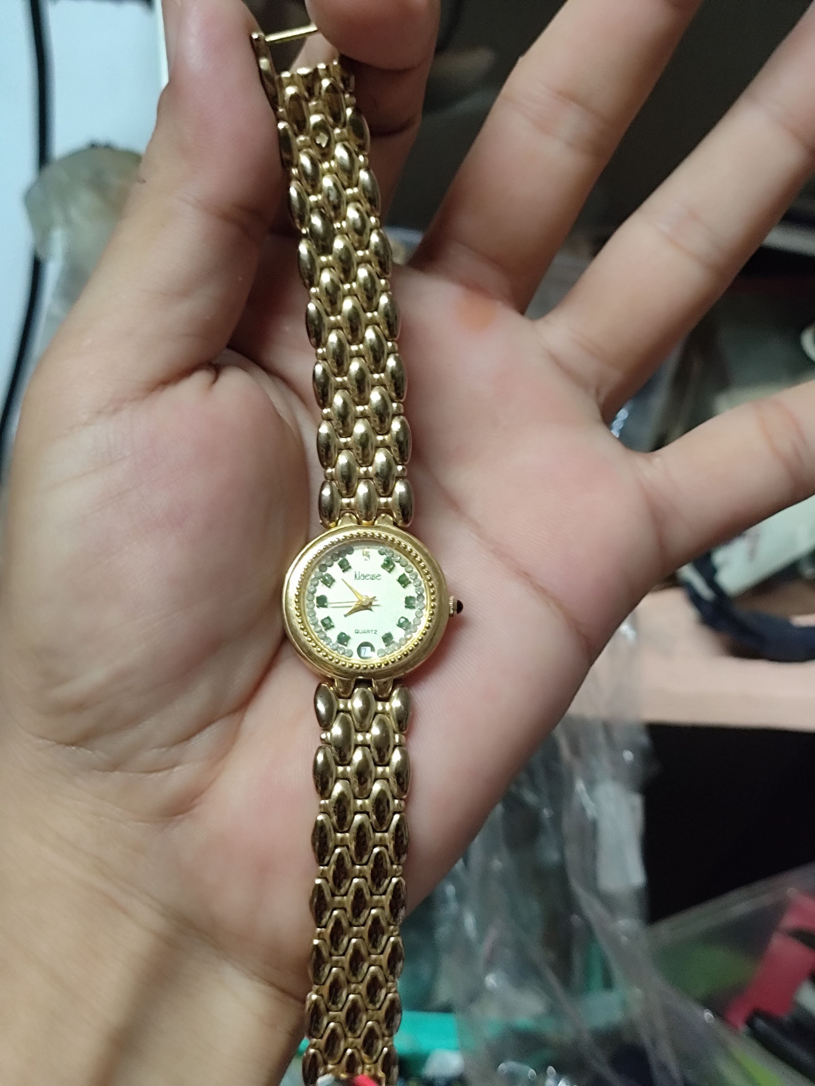 Designer KLAEUSE SWISS (KS)(9205) Vintage Ladies Luxury Design Watch Size ONE SIZE - 5 Thumbnail