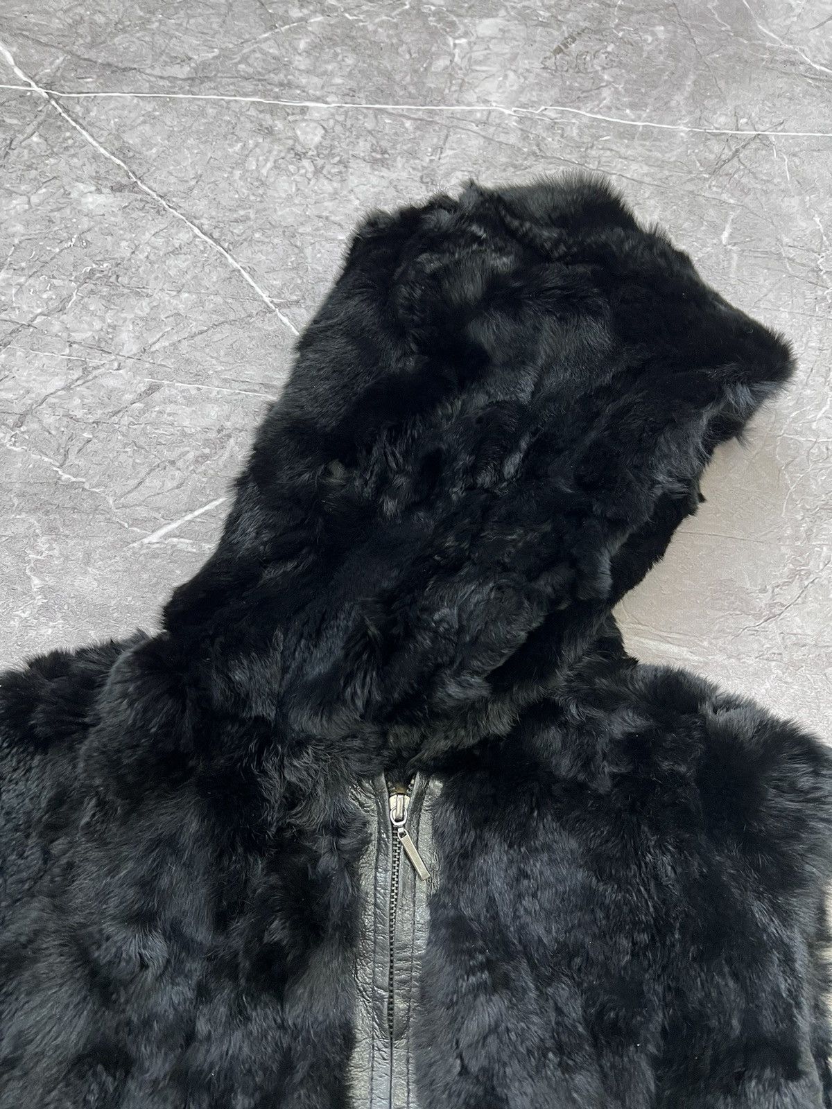 If Six Was Nine × Japanese Brand × Le Grande Bleu (L.G.B.) Japanese Fur rabbit vest Ifsixwasnine Lgb Styled Hoodie Size M / US 6-8 / IT 42-44 - 6 Thumbnail