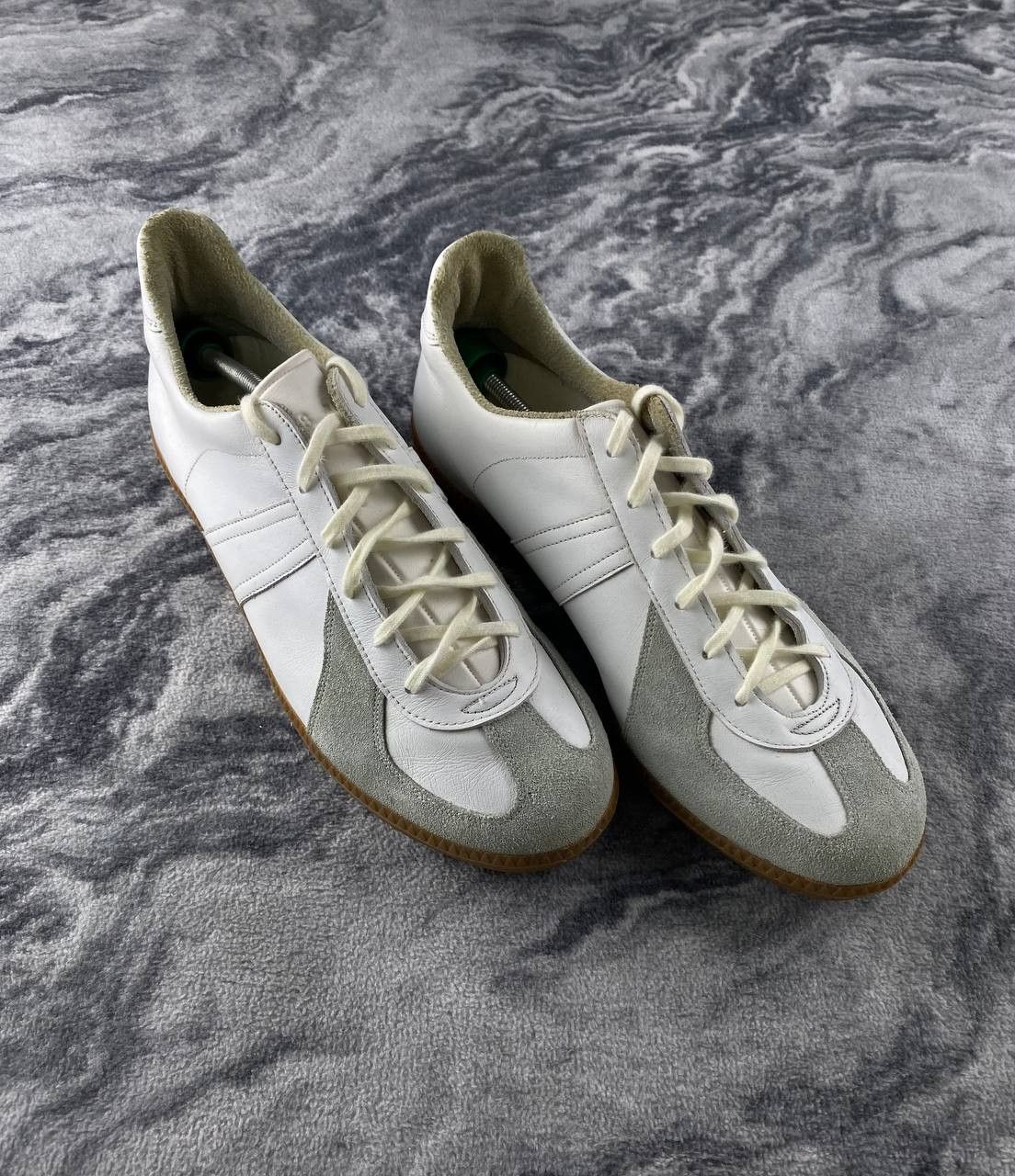Vintage GAT BW Sport Army Trainer Bundeswehr Shoes Leather Sneakers Size US 9.5 / EU 42-43 - 2 Thumbnail
