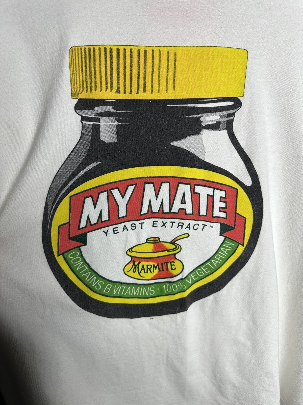 Other My Mate Yeast Extract Graphic Promo TShirt Marmite Style Tee Size US XL / EU 56 / 4 - 3 Thumbnail