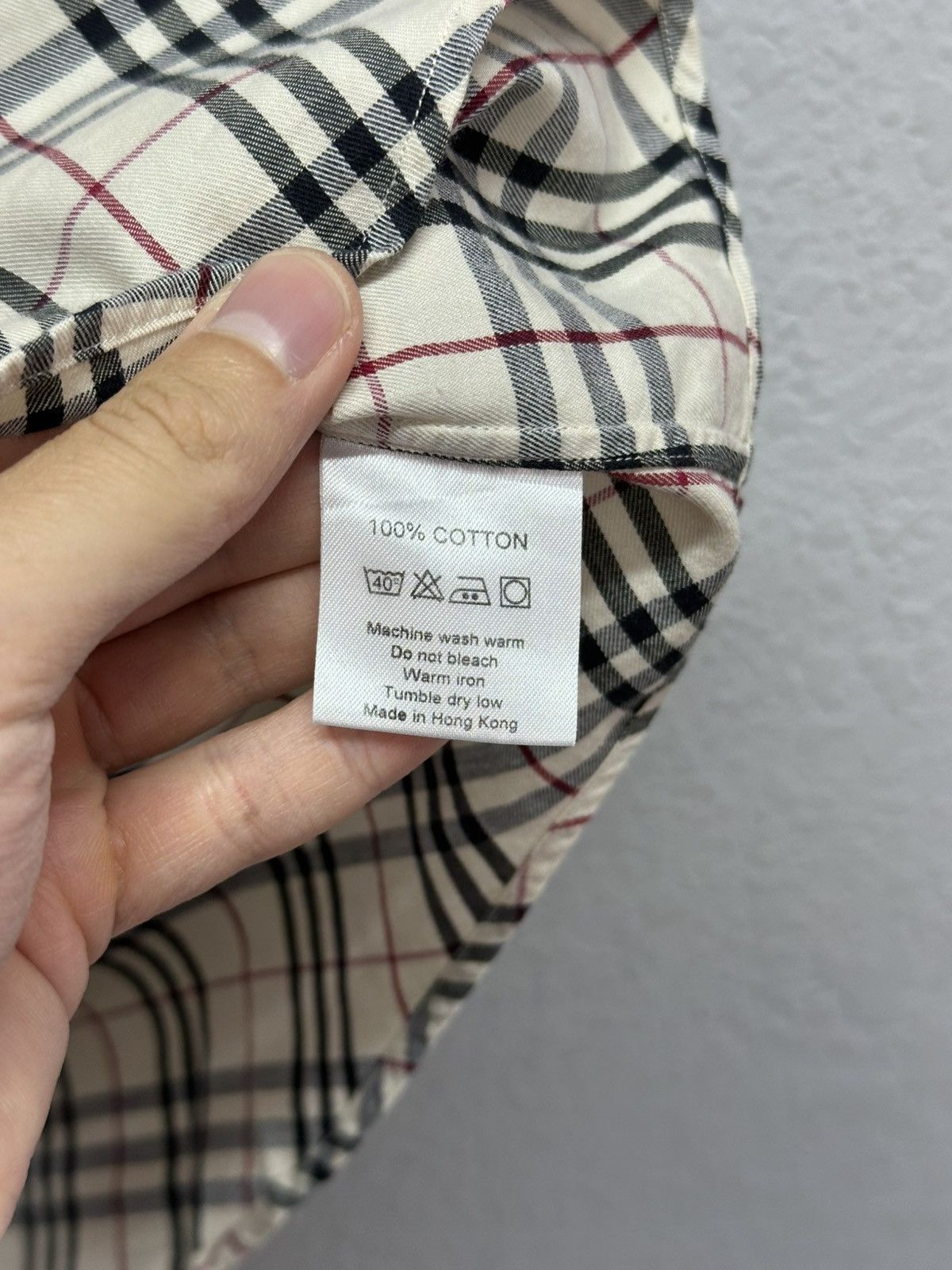 Burberry Vintage Burberry Nova Check Button Up Shirt Short Sleeve Y2K Size US L / EU 52-54 / 3 - 9 Thumbnail
