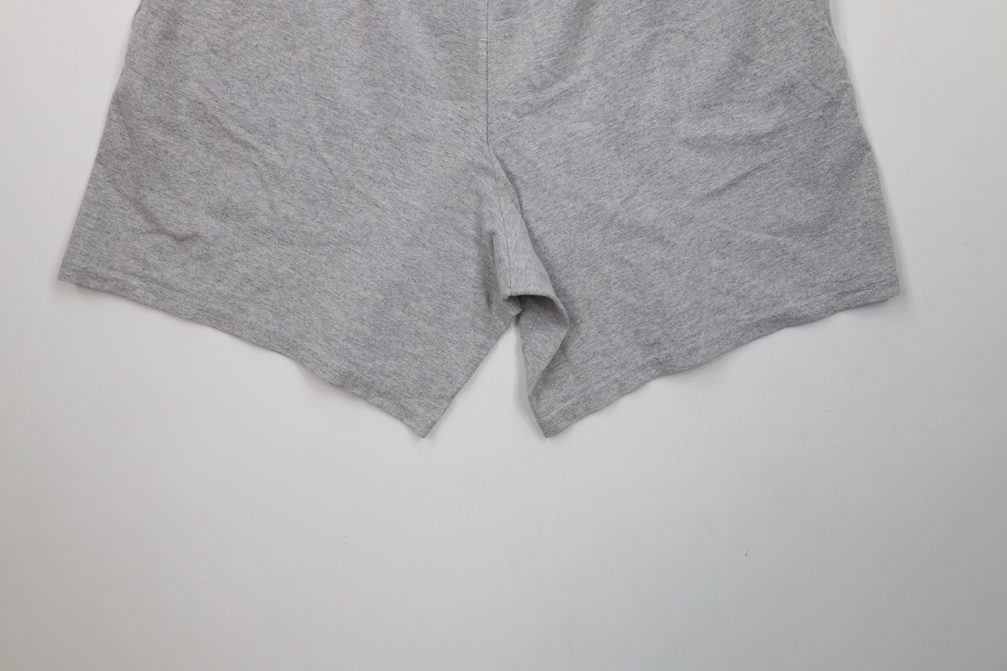 Champion × Vintage Vintage Champion Classic Logo Above Knee Shorts Heather Gray Size US 38 / EU 54 - 14 Thumbnail