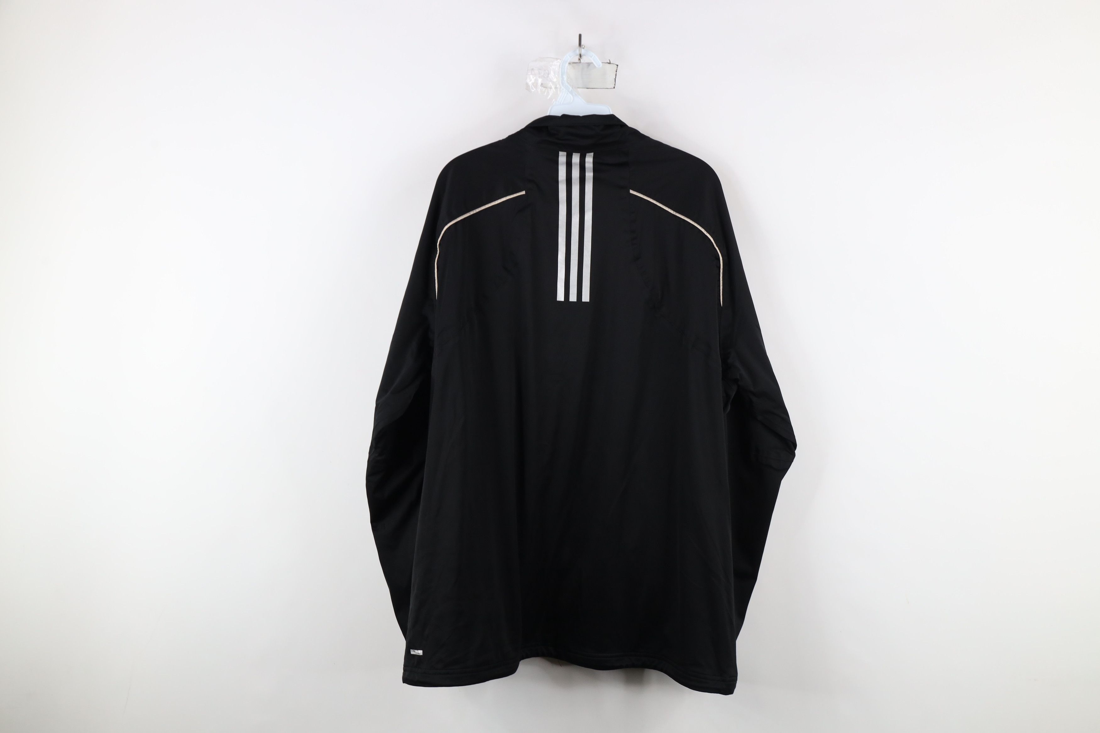 Adidas × Vintage Adidas Golf Spell Out Full Zip Golfing Rain Jacket Black Size US XL / EU 56 / 4 - 12 Thumbnail