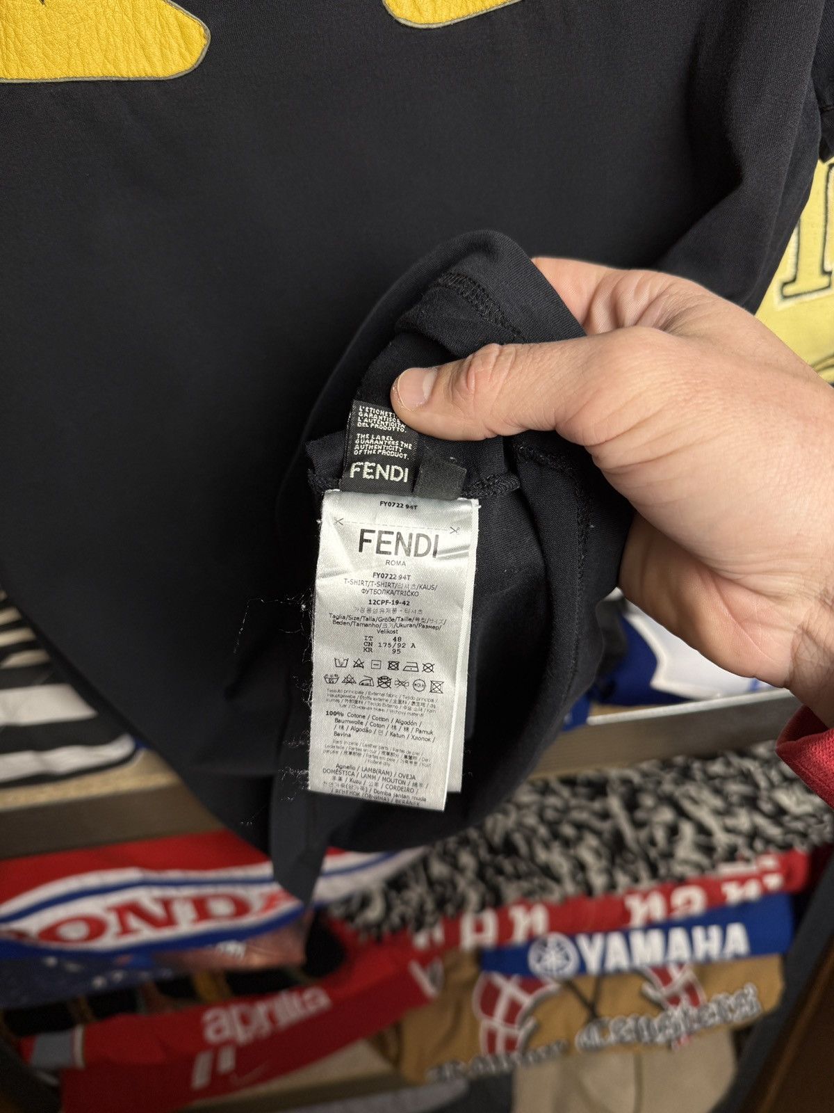 Fendi Fendi Tee Size US M / EU 48-50 / 2 - 8 Thumbnail