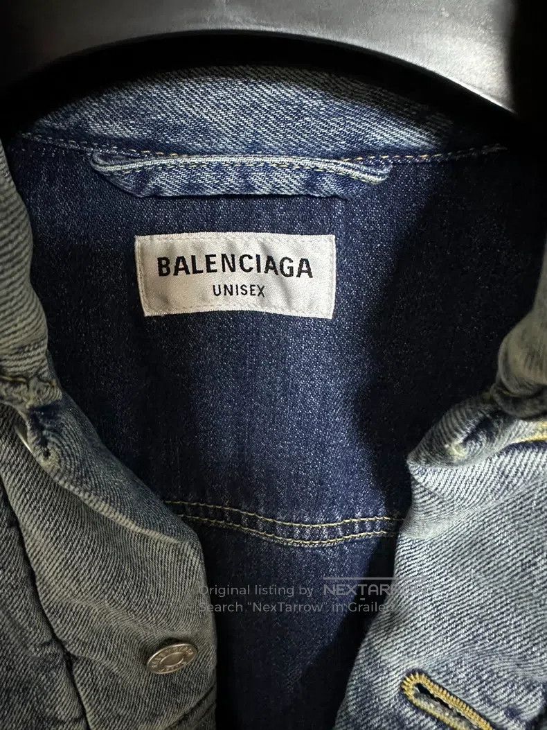 Other Balenciaga Denim cotton coat Size XS / US 0-2 / IT 36-38 - 2 Thumbnail