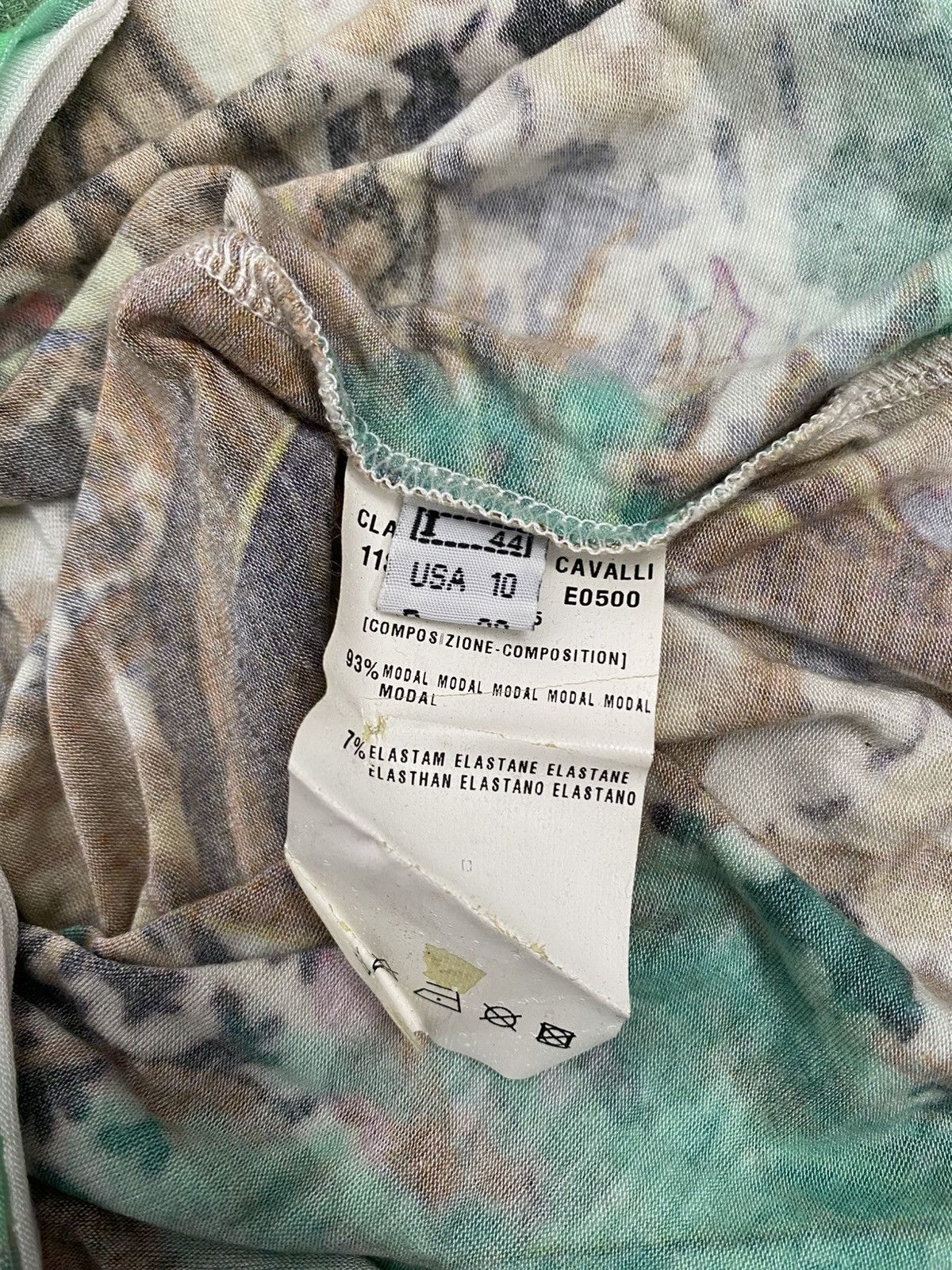 Just Cavalli Class Roberto Cavalli all over printed LS Size L / US 10 / IT 46 - 6 Thumbnail