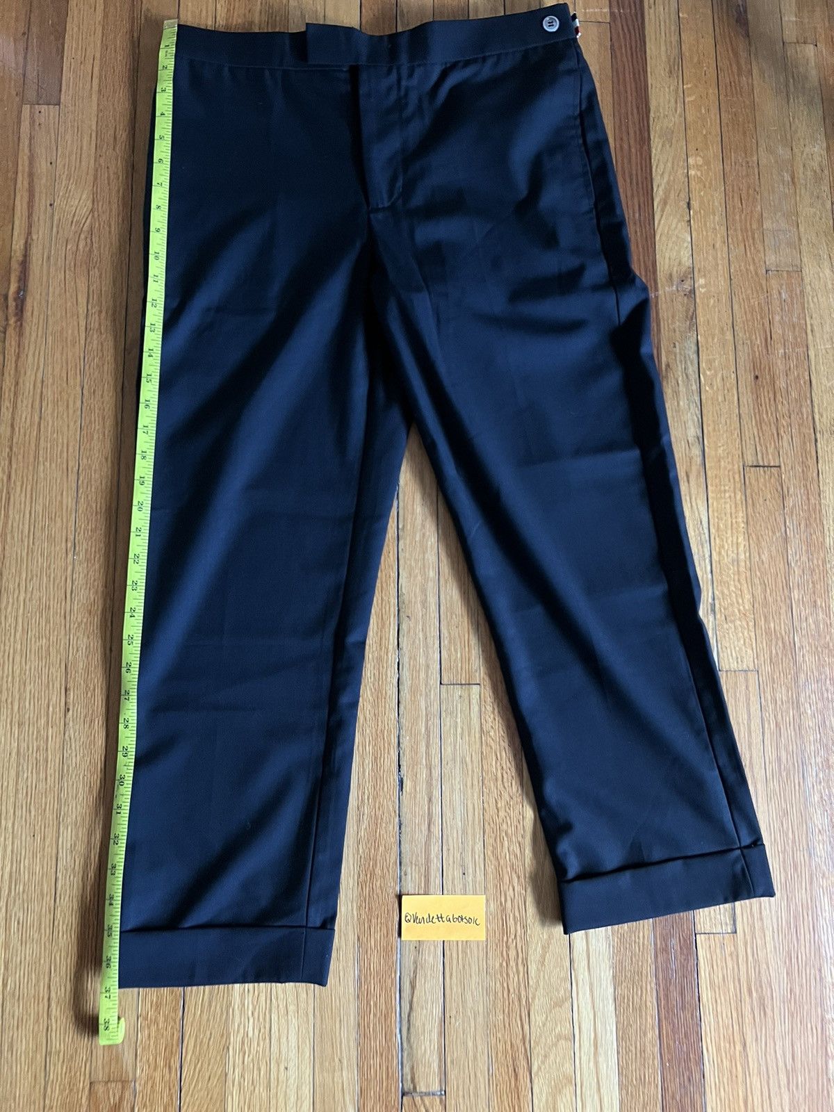 Thom Browne Thom Browne Twill Low Rise Trouser Size 3 Like new! Size US 34 / EU 50 - 10 Thumbnail