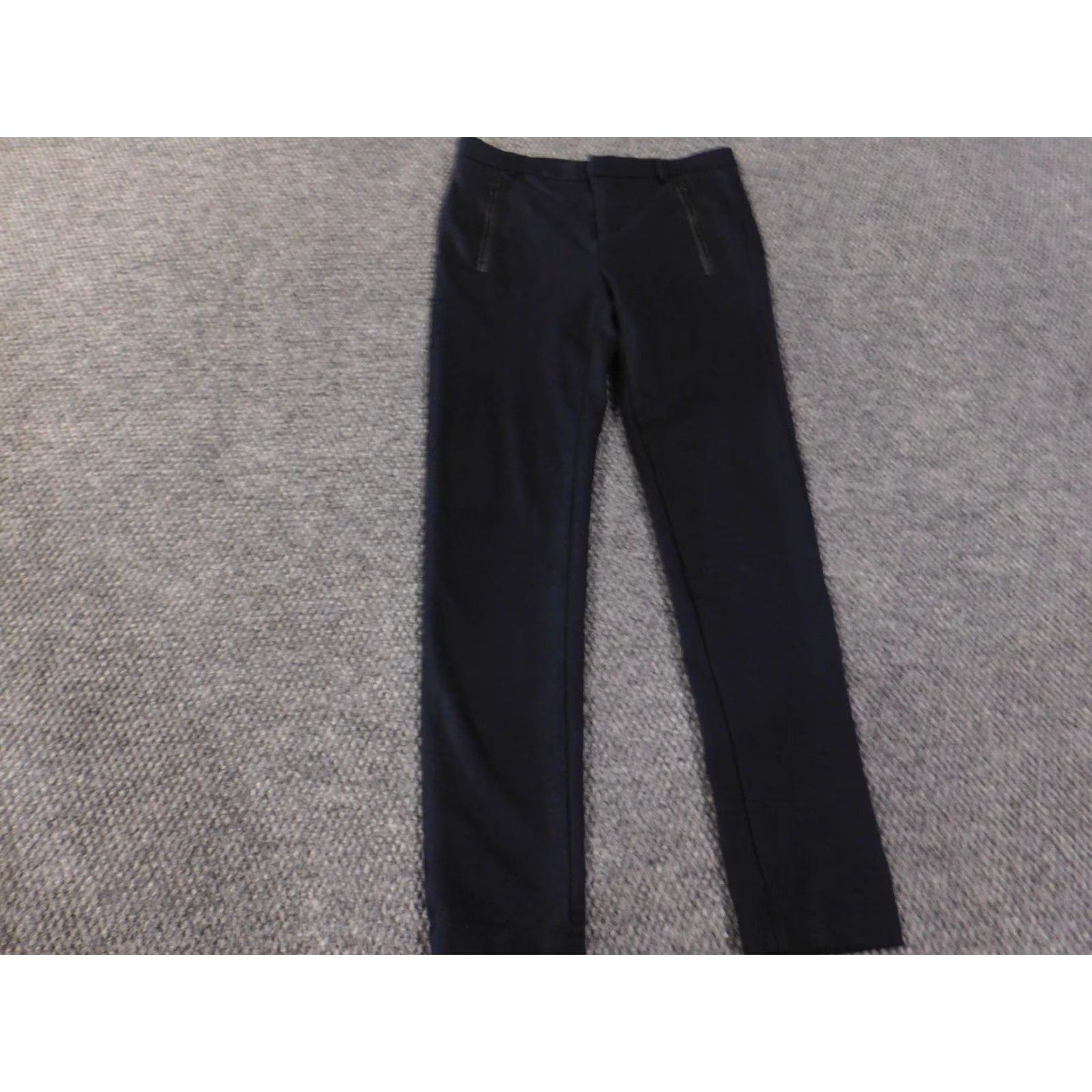 Vince Vince Pants Womens 4 Blue Slim Stretch Ankle Zip Pockets Shirt? Size 27" / US 4 / IT 40 - 3 Thumbnail