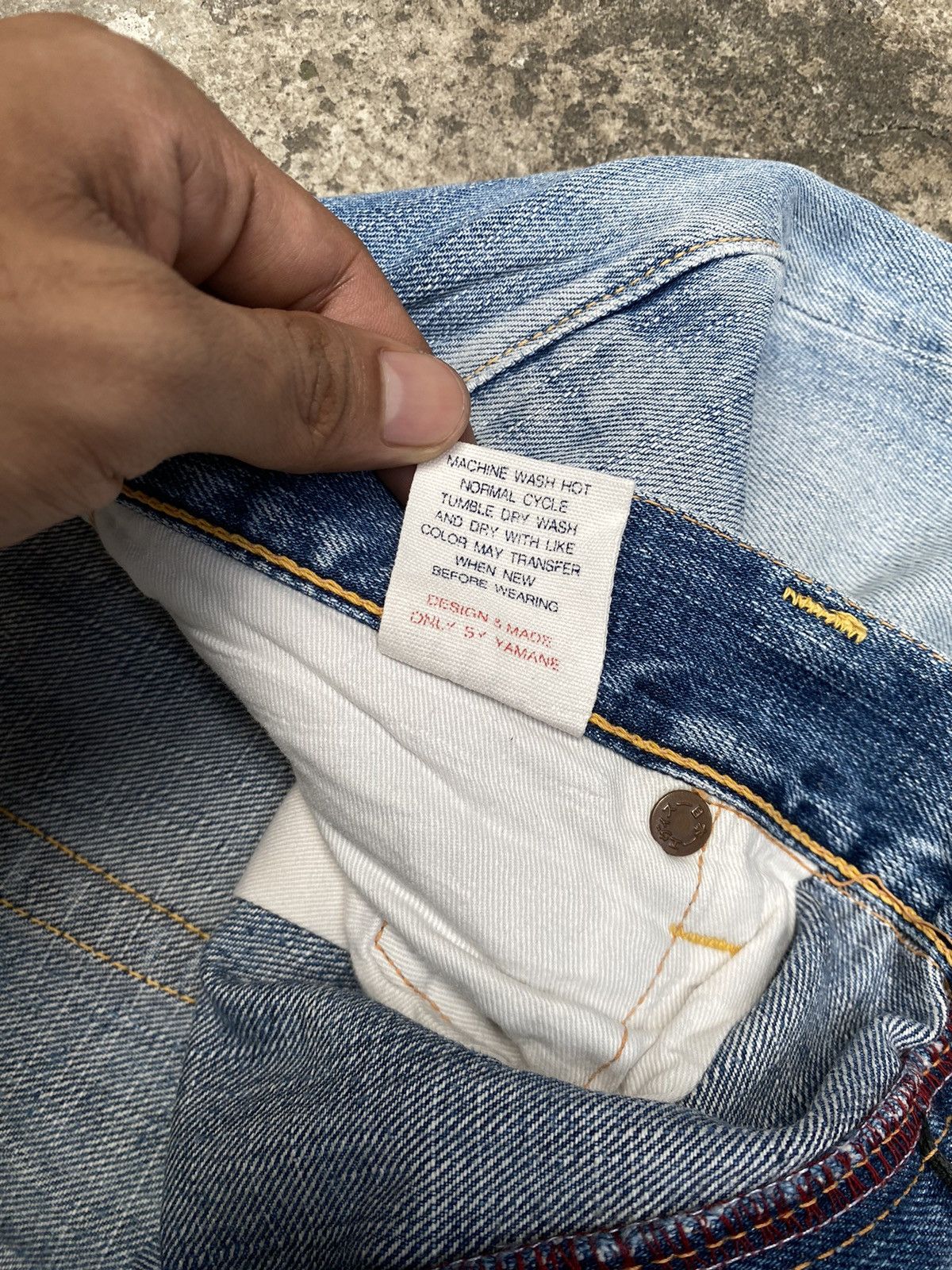 Evisu Evisu Faded Blue Straight Denim Pants Size US 36 / EU 52 - 6 Thumbnail