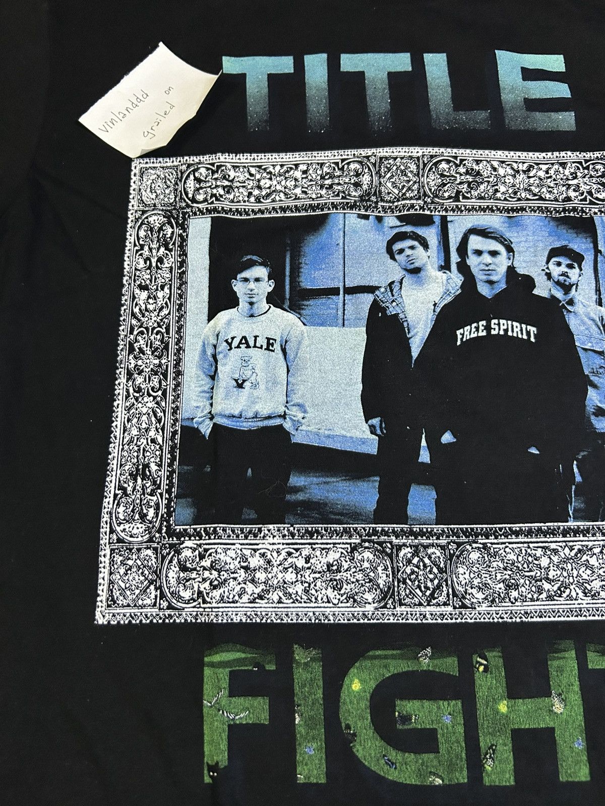 Band Tees Distressed Title Fight Shed Hardcore Will Never Die Graphic Size US XL / EU 56 / 4 - 5 Thumbnail