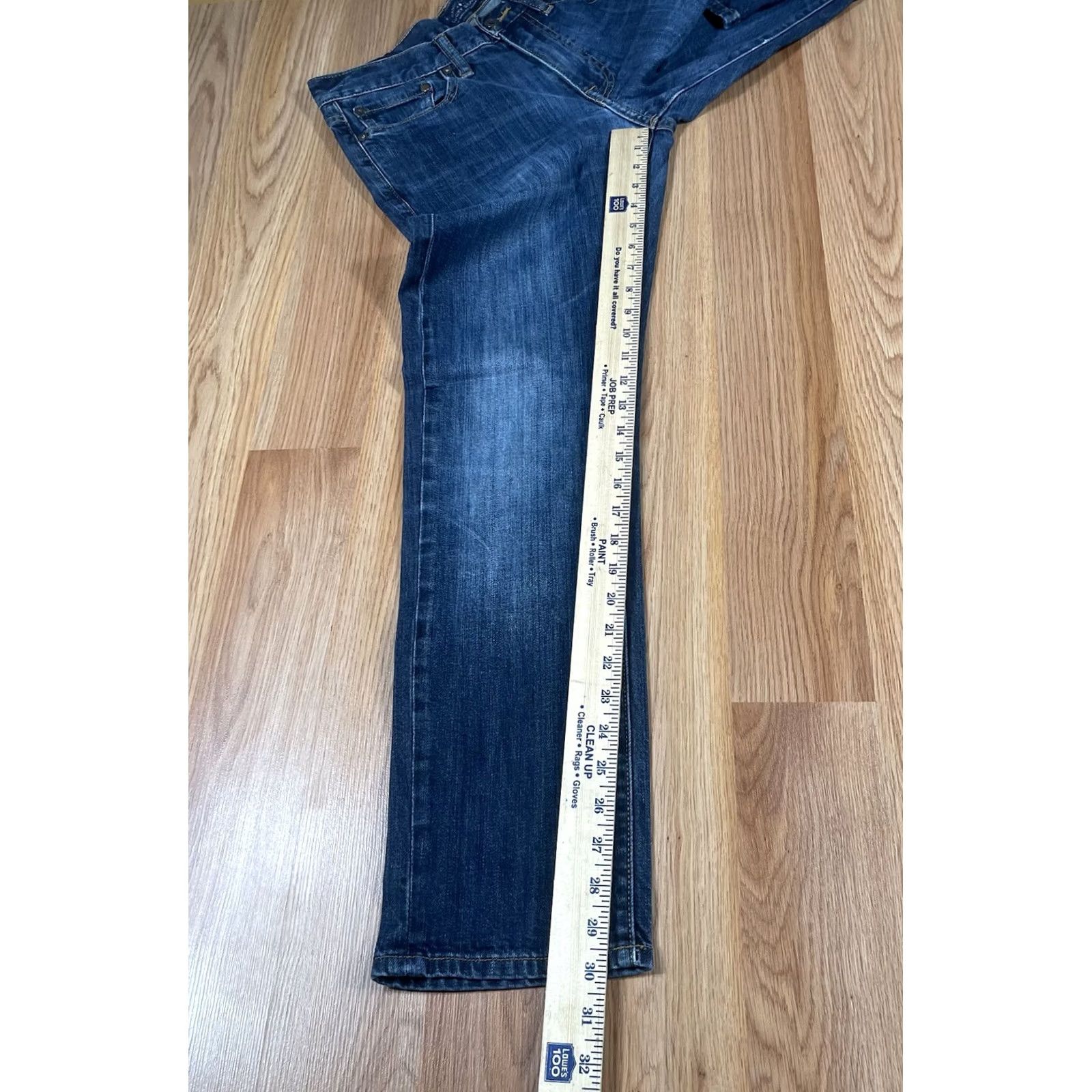 Lucky Brand Lucky Brand Jeans Mens 30Wx32L 410 Athletic Fit Stretch Dark Blue Denim Pants Size US 30 / EU 46 - 6 Thumbnail