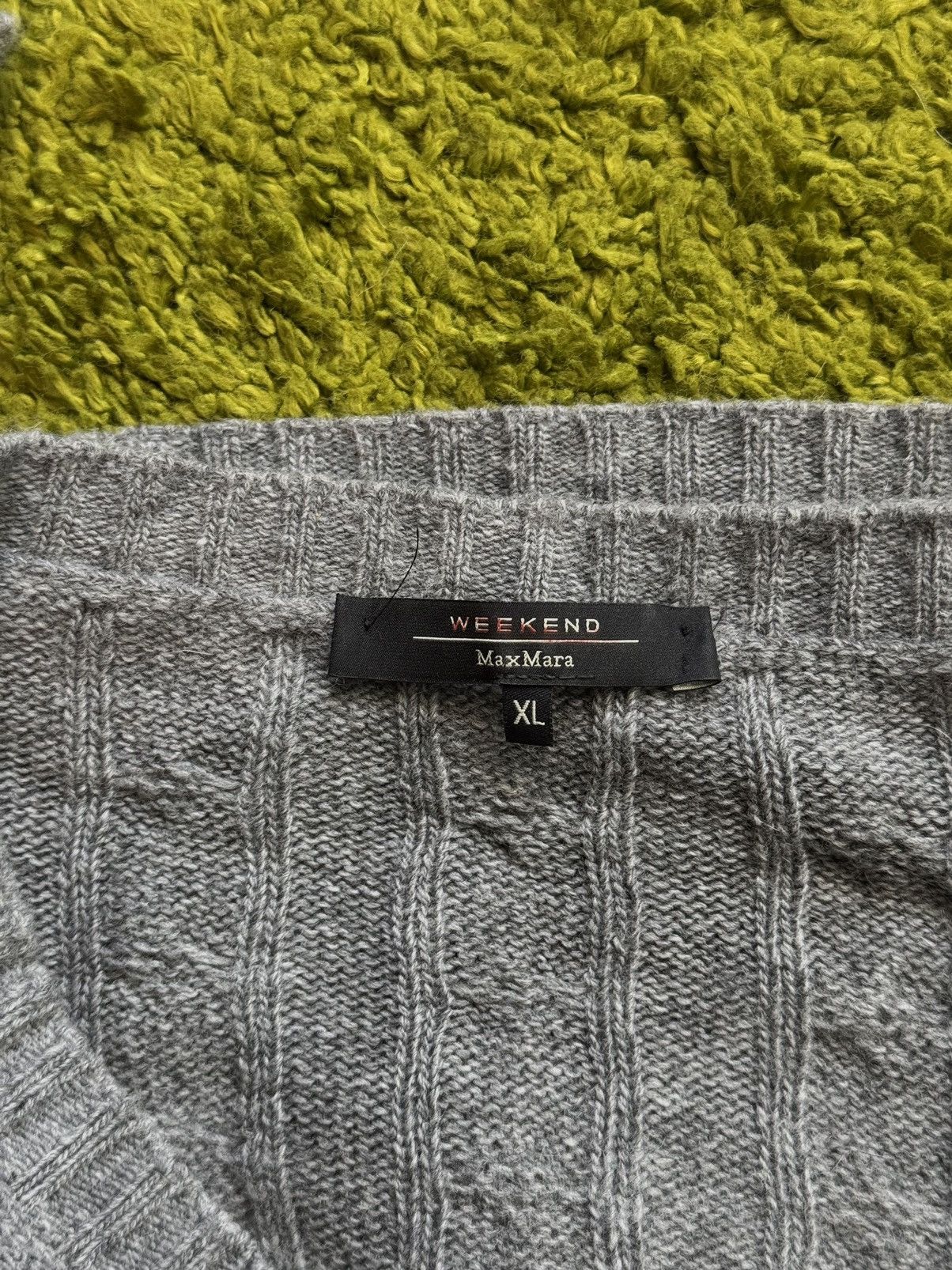 Max Mara Max Mara Weekend wool cashmere blend cable knit sweater Size XL / US 12-14 / IT 48-50 - 3 Thumbnail