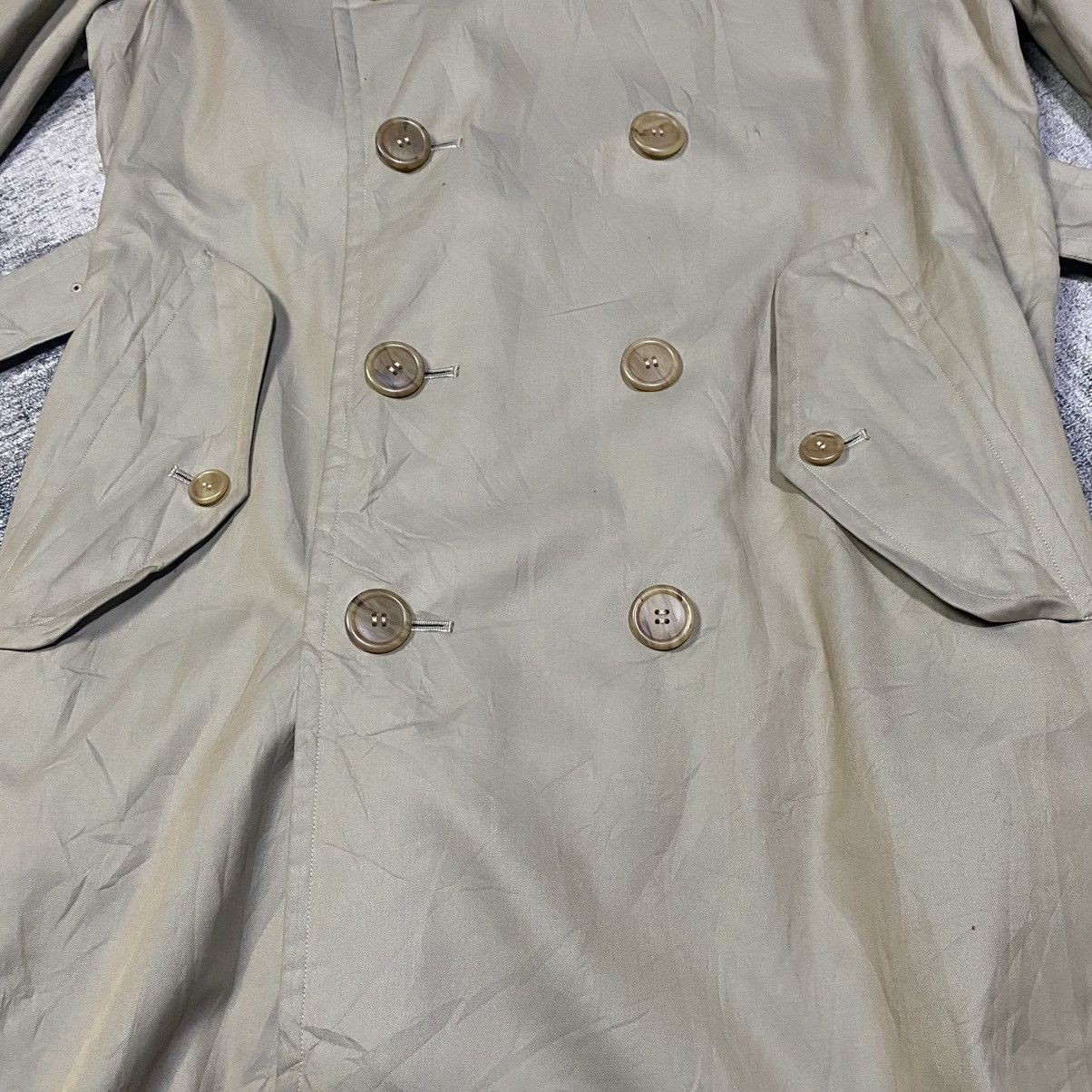 Burberry × Vintage Vintage Burberrys Long Jacket Bondage Nova Check Lining Size US L / EU 52-54 / 3 - 13 Thumbnail