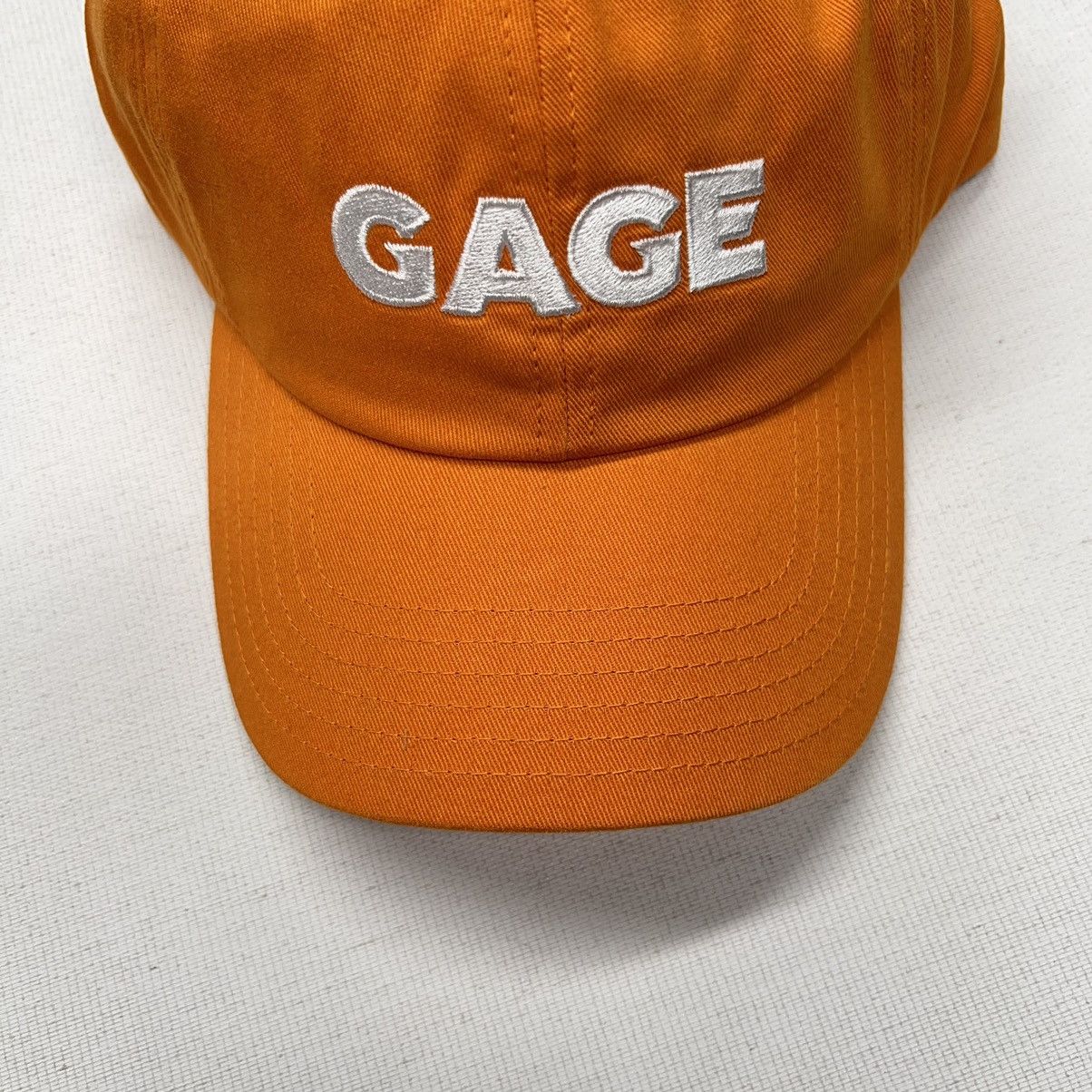 Other Gage Cannabis Hat Cap Mens Orange Snapback Embroidered Logo Size ONE SIZE - 4 Thumbnail