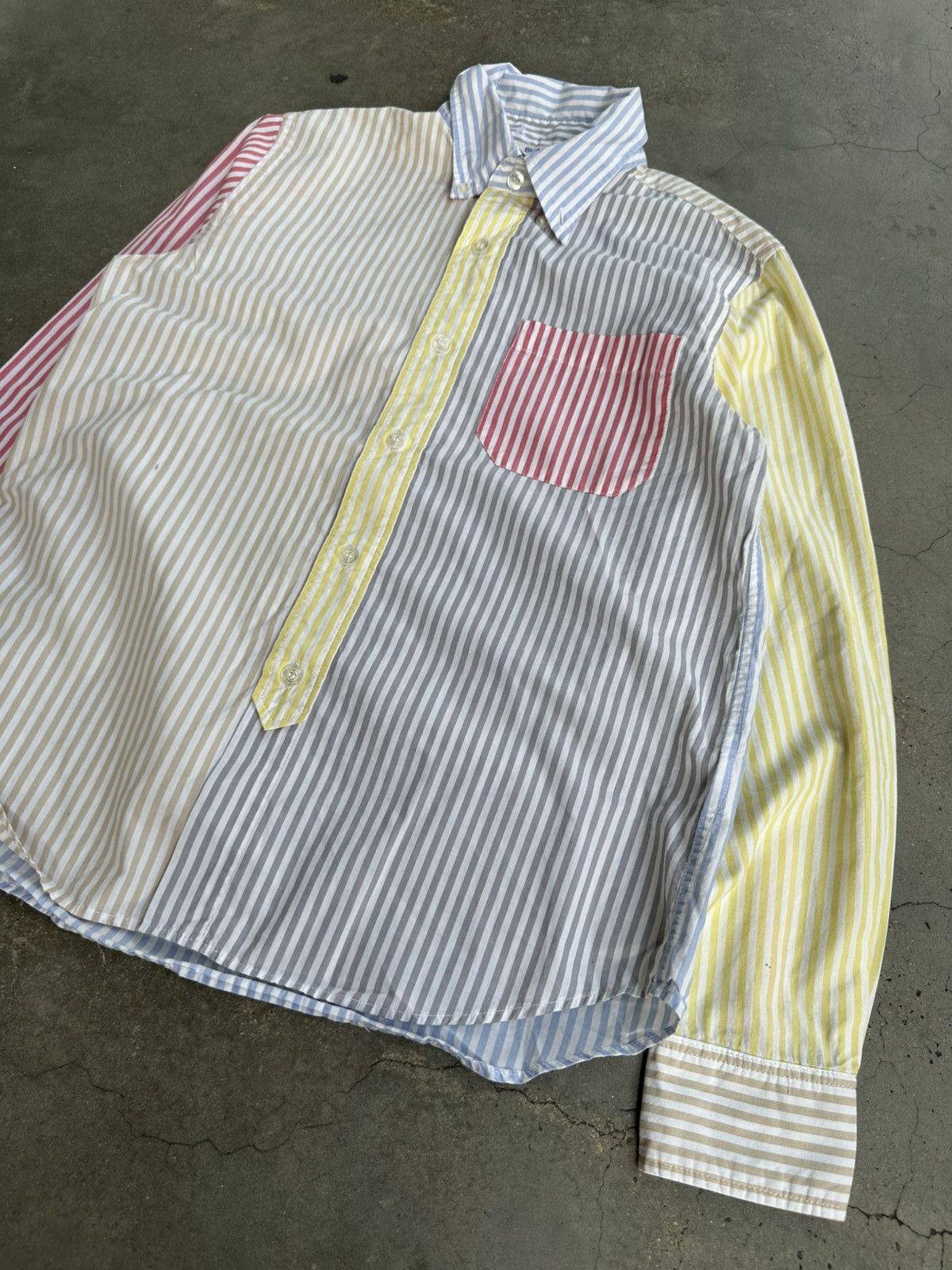 Beams Japan Beams Boy Multicolour Stripes Button Up Shirt Size US S / EU 44-46 / 1 - 2 Thumbnail