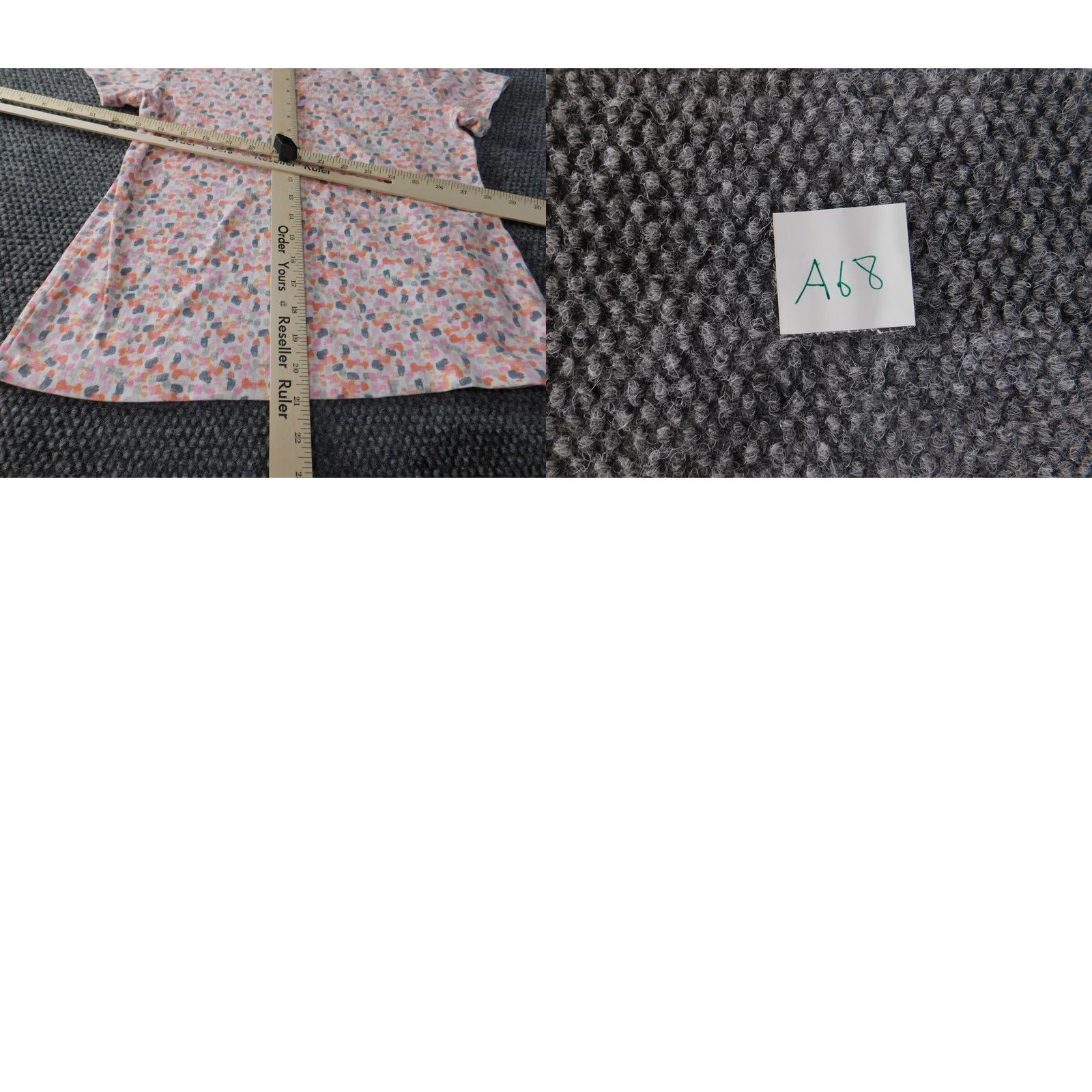 Croft & Barrow Croft & Barrow Womens Blouse PS Petites Pink V-Neck Floral Cotton Tee Size S / US 4 / IT 40 - 8 Thumbnail