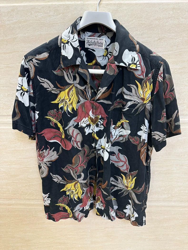 Wacko Maria Wacko Maria Morning Glory Hawaiian Shirt Size US M / EU 48-50 / 2 - 1 Thumbnail